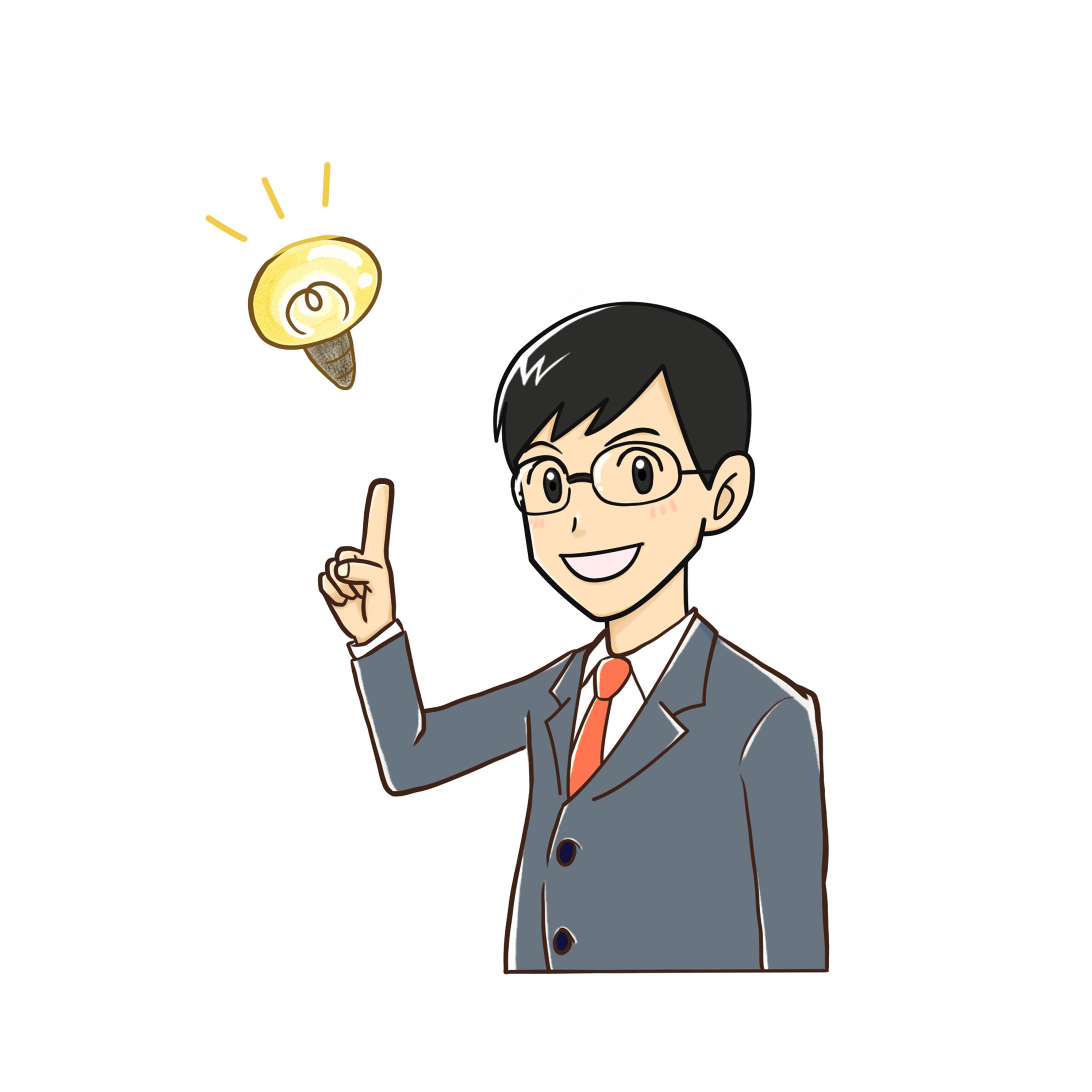 ホームページ用イラスト(男性)-1