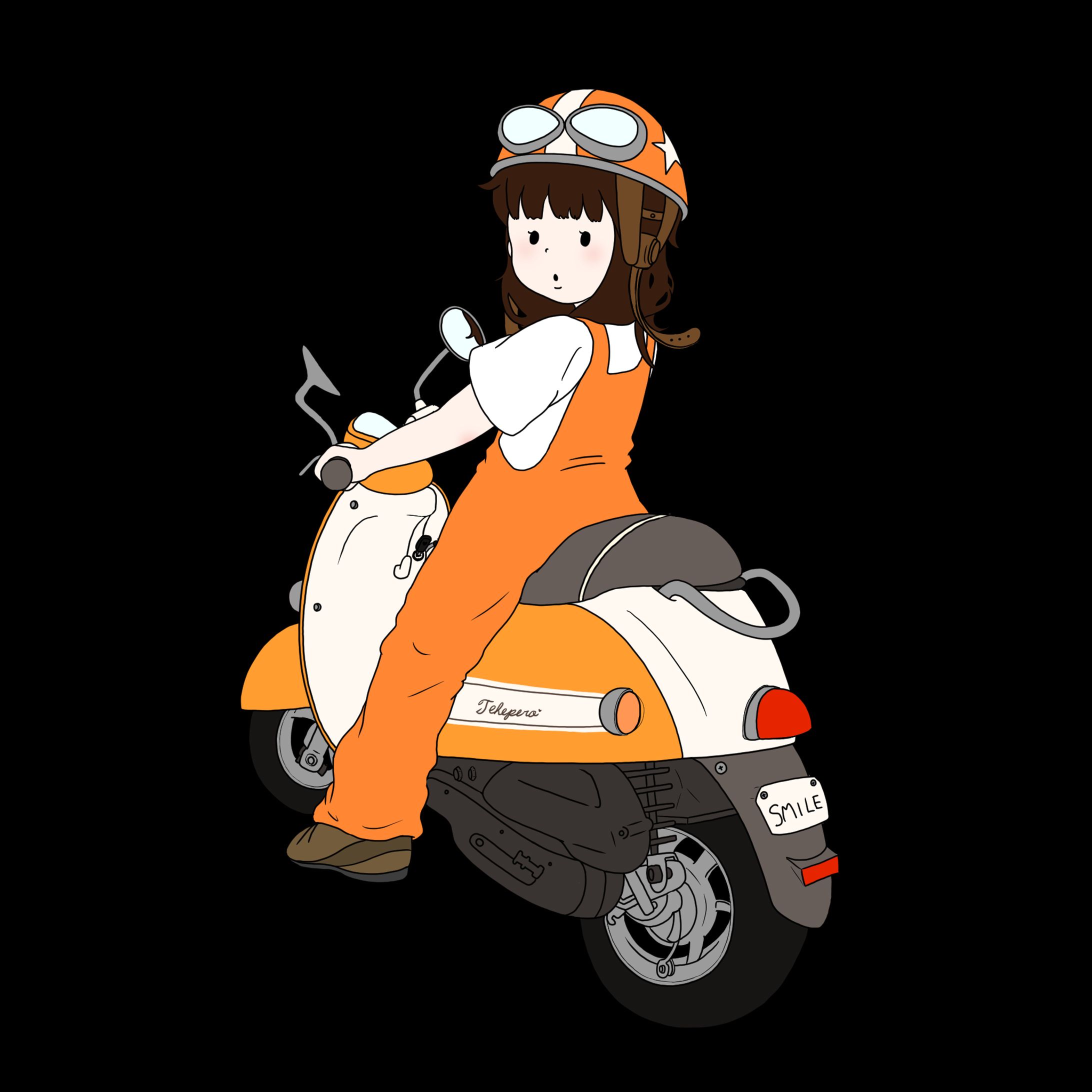 【イラスト】オレンジ-1