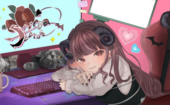 有償依頼、パーツ分けイラスト