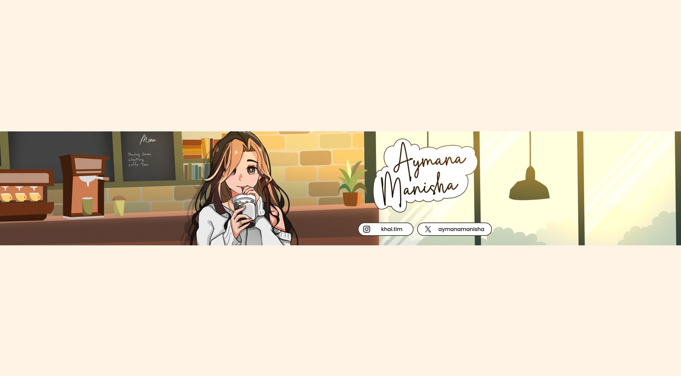 Banner Youtube For Aymana Manisha-1
