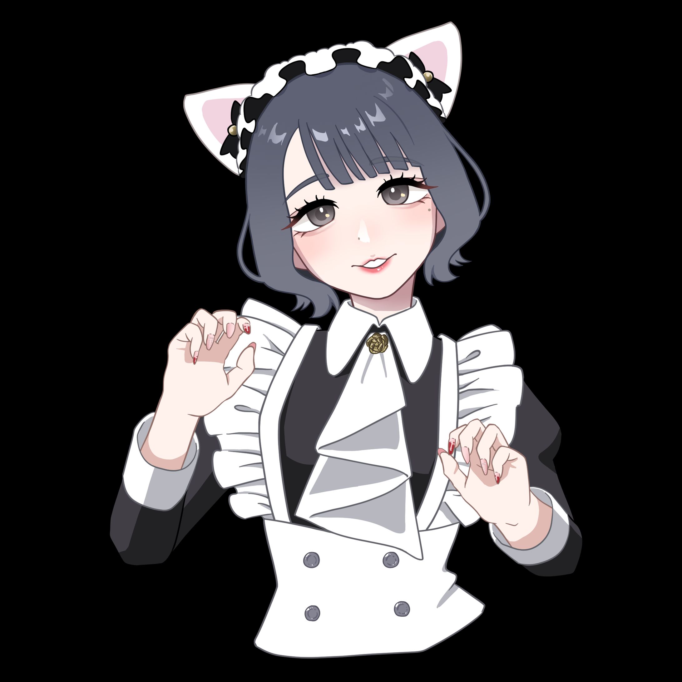 おれのメイド。様　アクキーイラスト-1