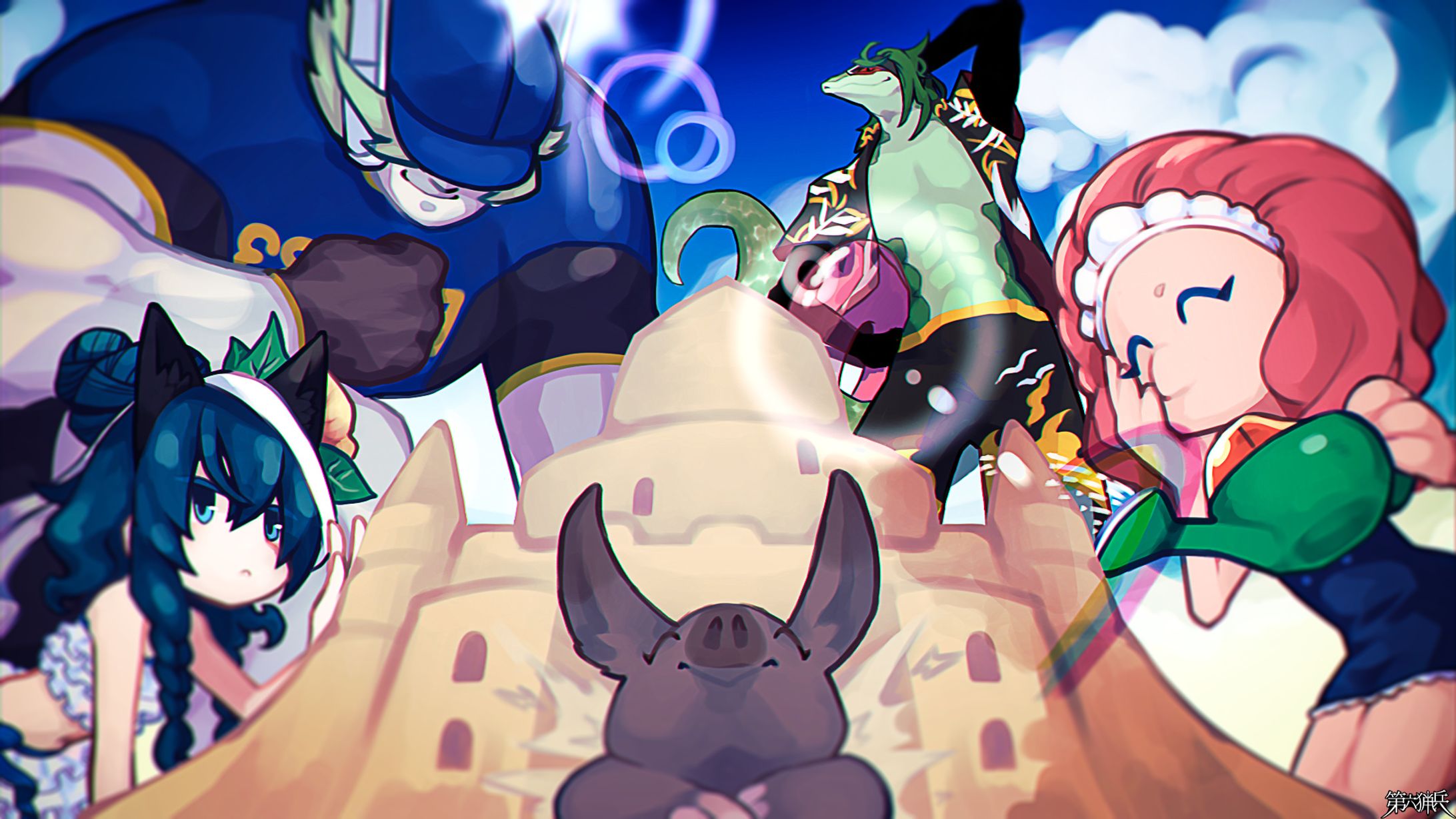 【TW】4人ピンナップ-1