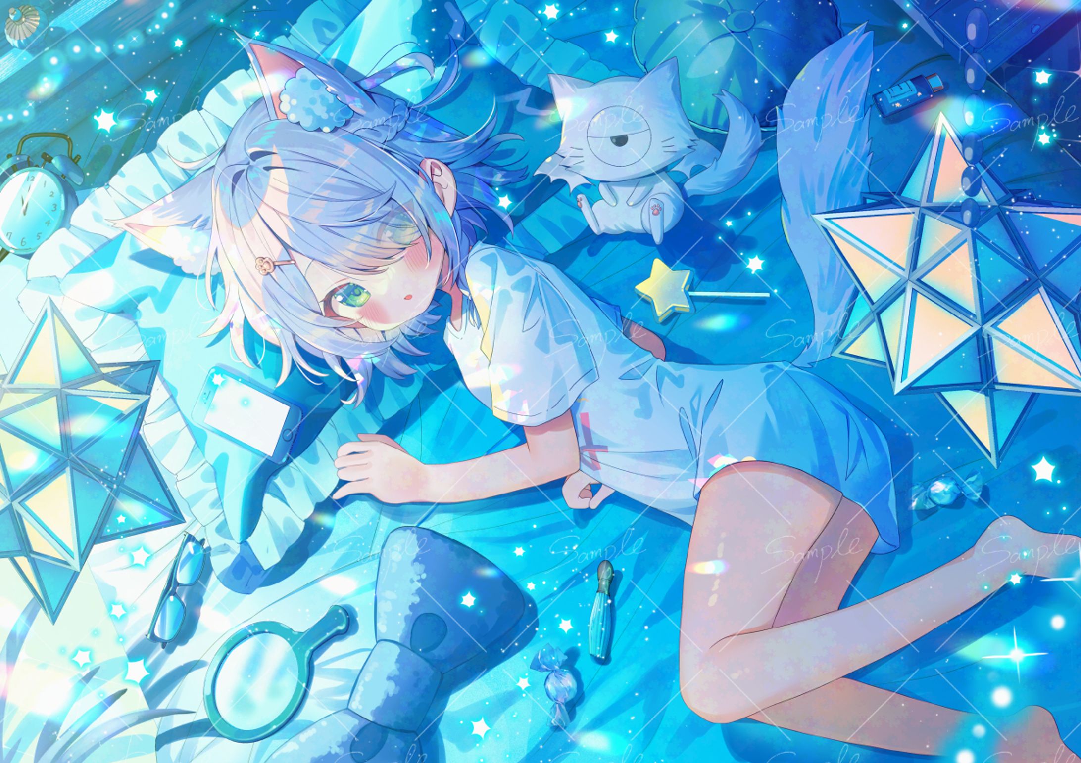 星月リリー様 活動用イラスト-1