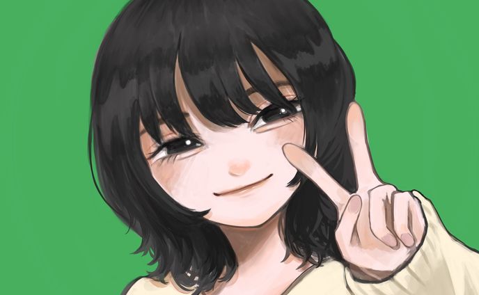  SNSアイコン用イラスト