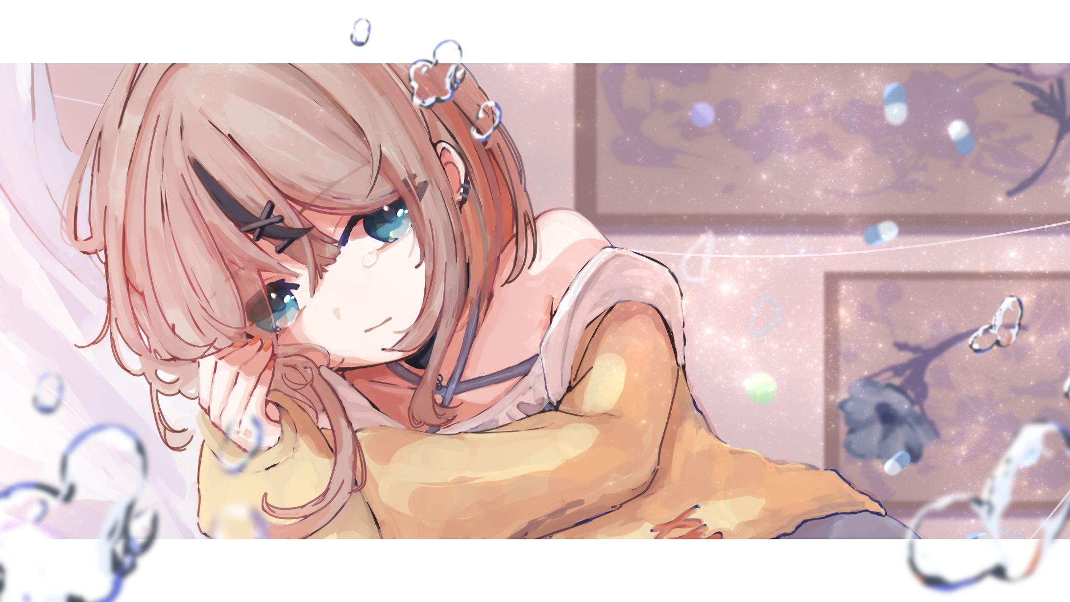 【お仕事】音崎スイ様 歌ってみたイラスト-1