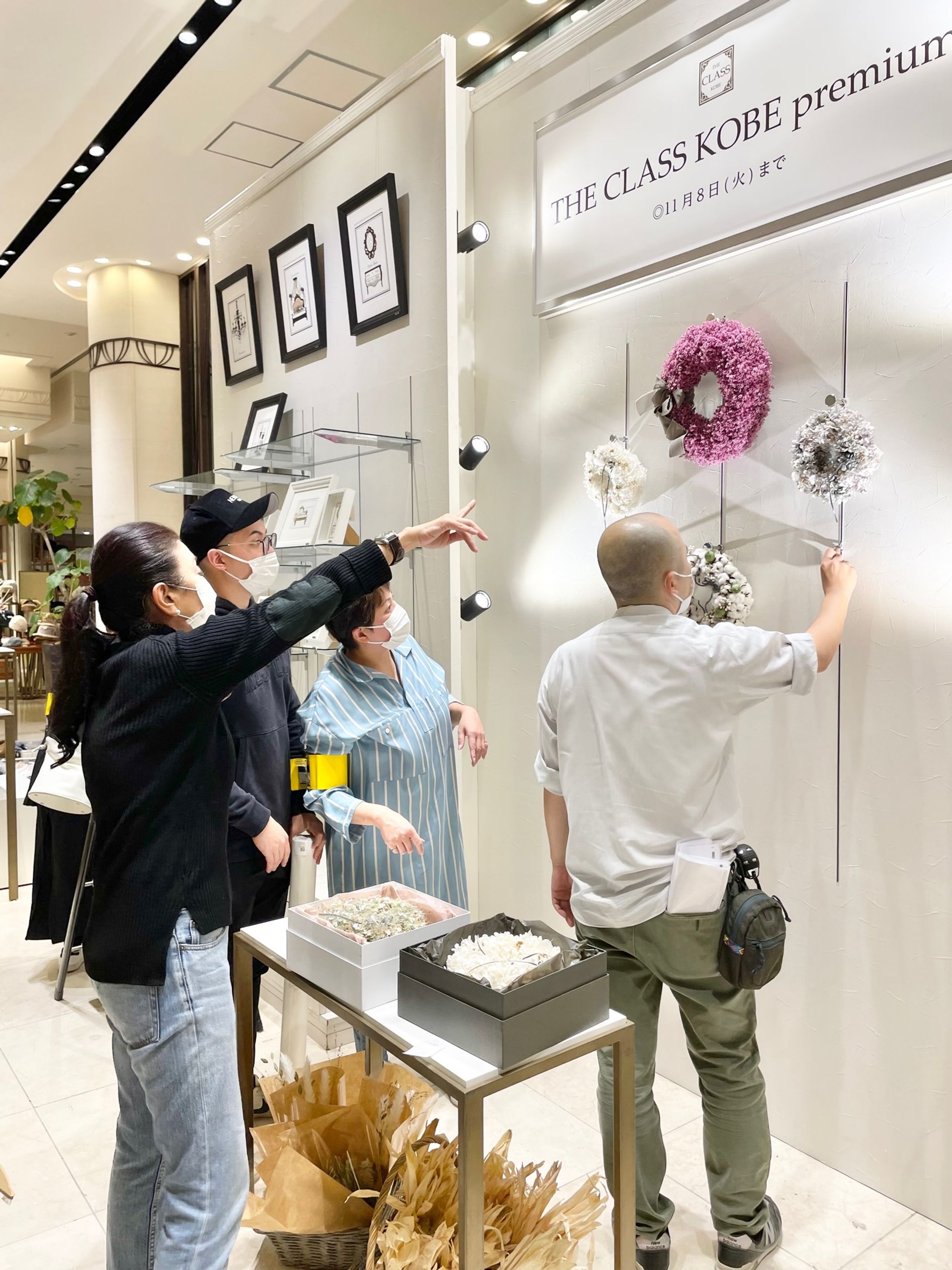 デパート出店現場での全体のディレクション-1