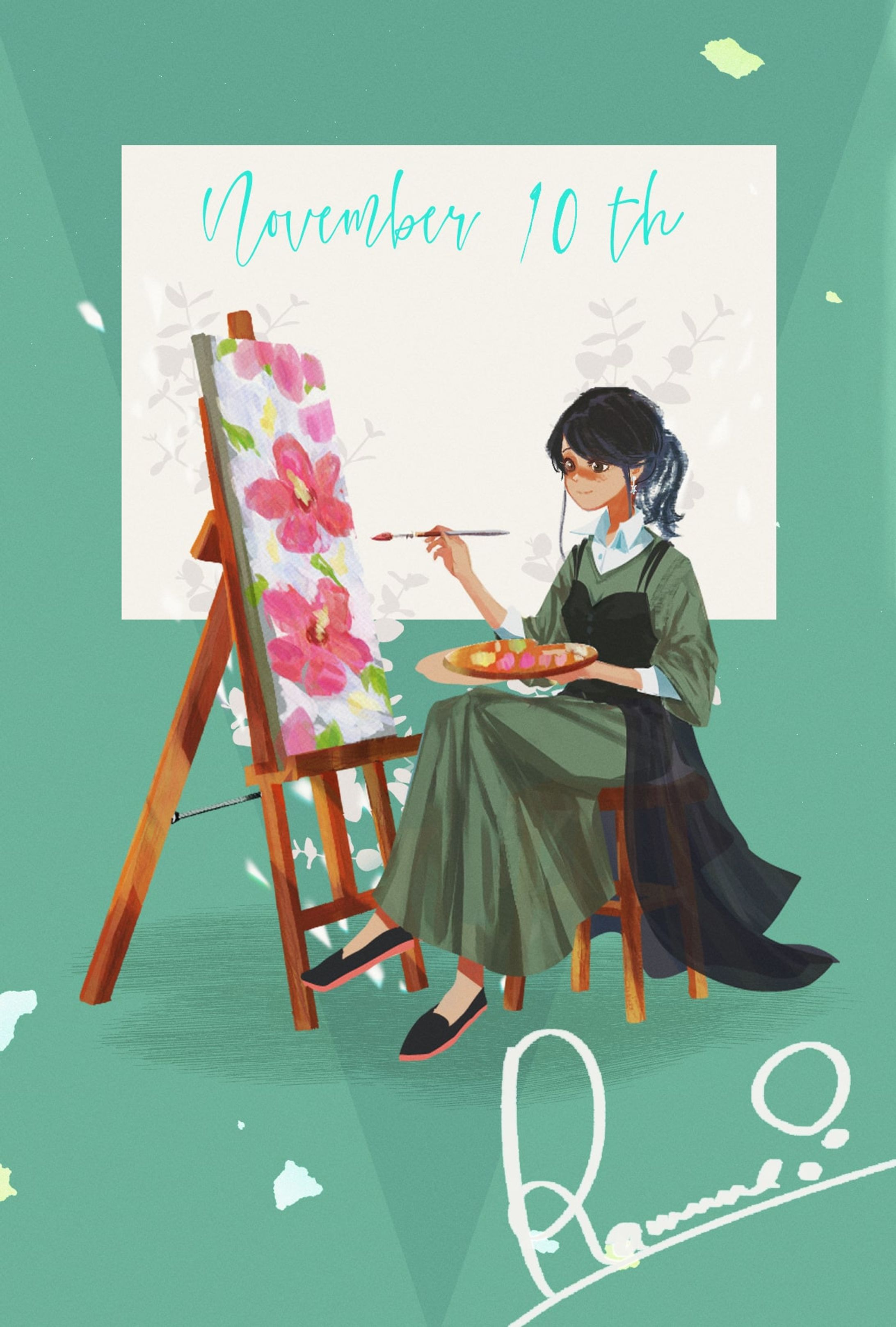 人物、雑誌挿し絵、商品パッケージイメージイラスト7-1