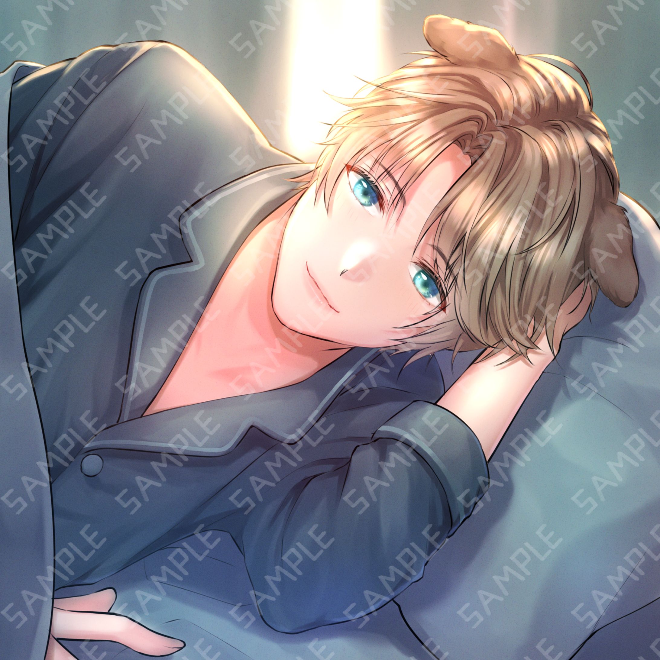 添い寝犬耳男子-1