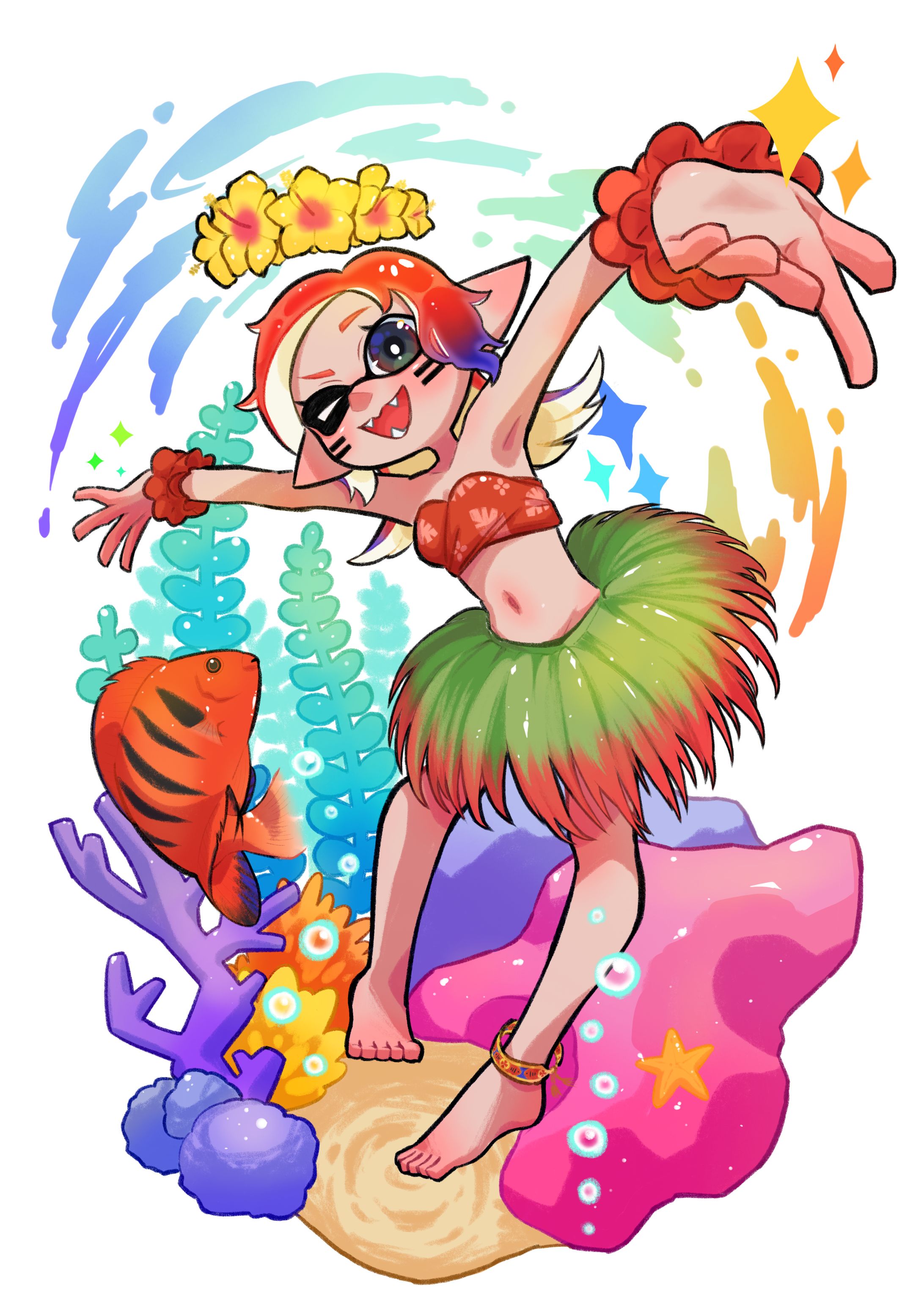 ❤️‍🔥🤙🌺🏝️-1