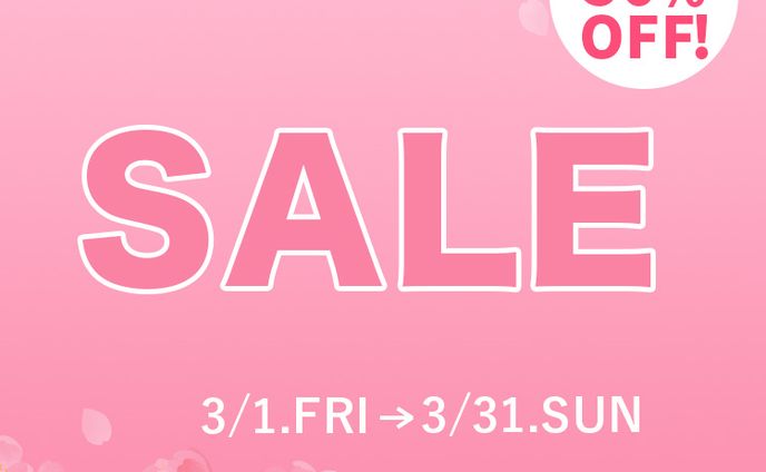 春セール　バナー