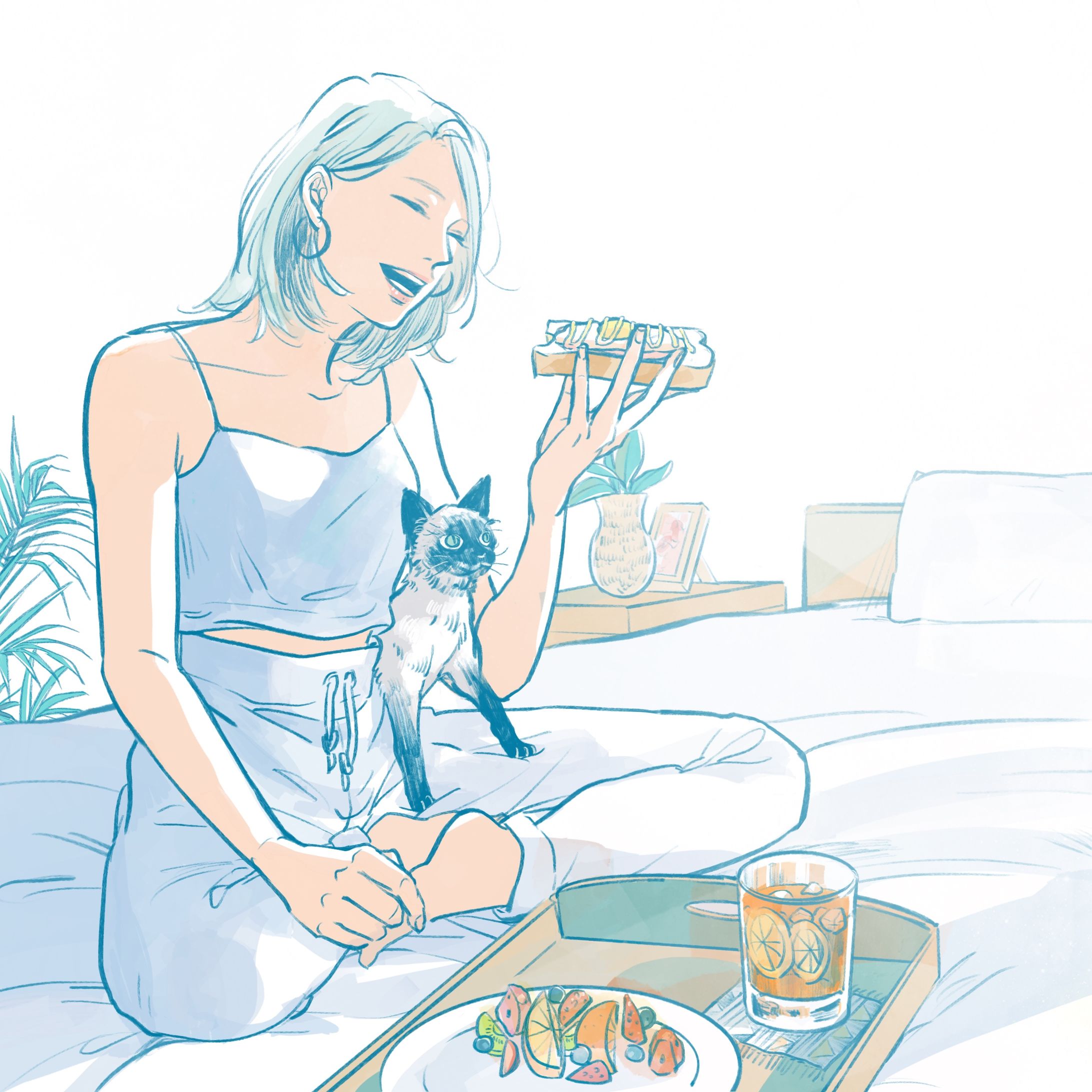 作成例　|　雑誌イラストカットのモックアップ-1