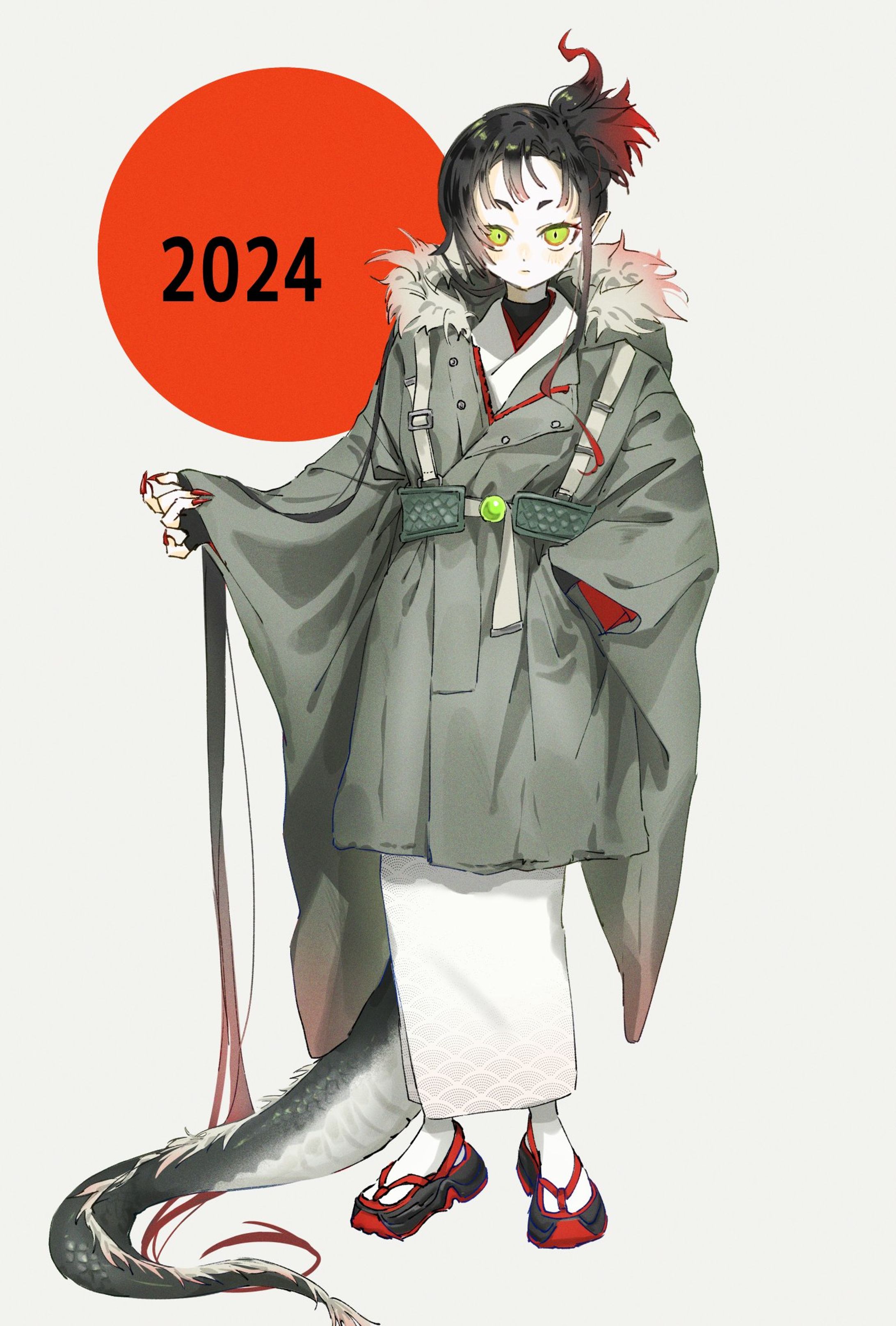 2024年　年賀状(オリジナル)-1