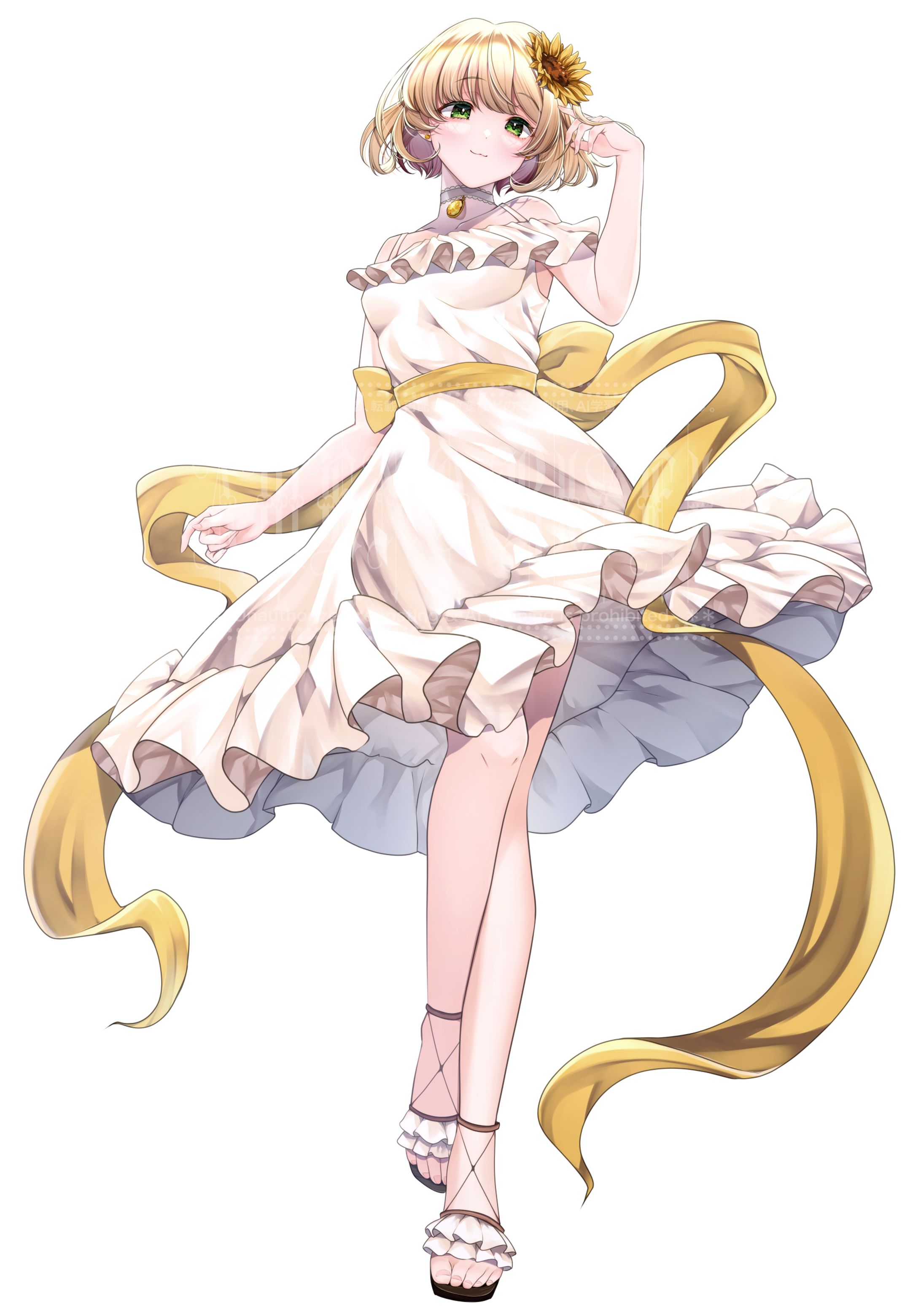 上坂ころろ様 夏衣装立ち絵 2023-1