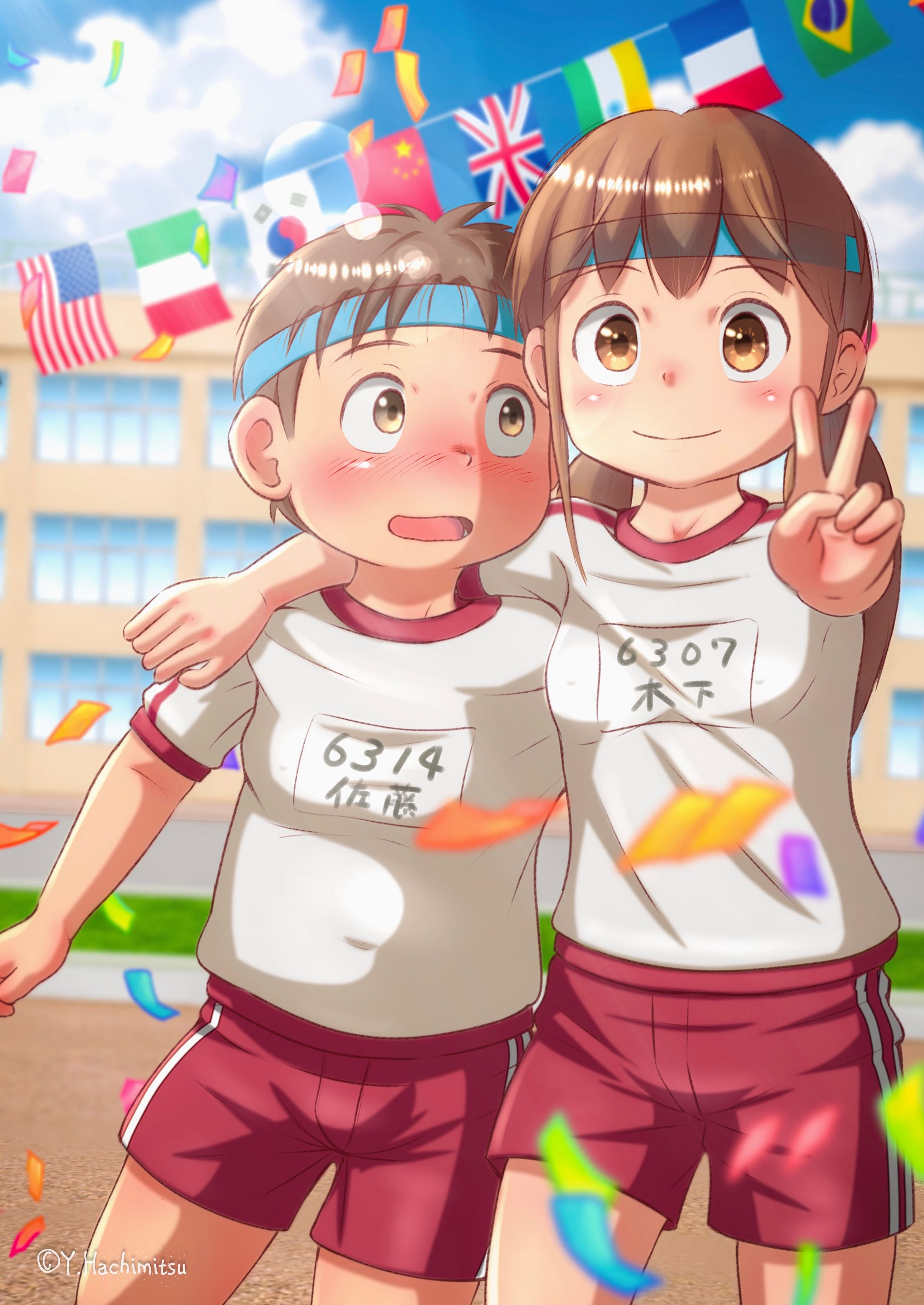 運動会のポートレート①-1