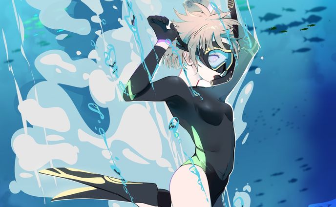 【創作】ダイビング