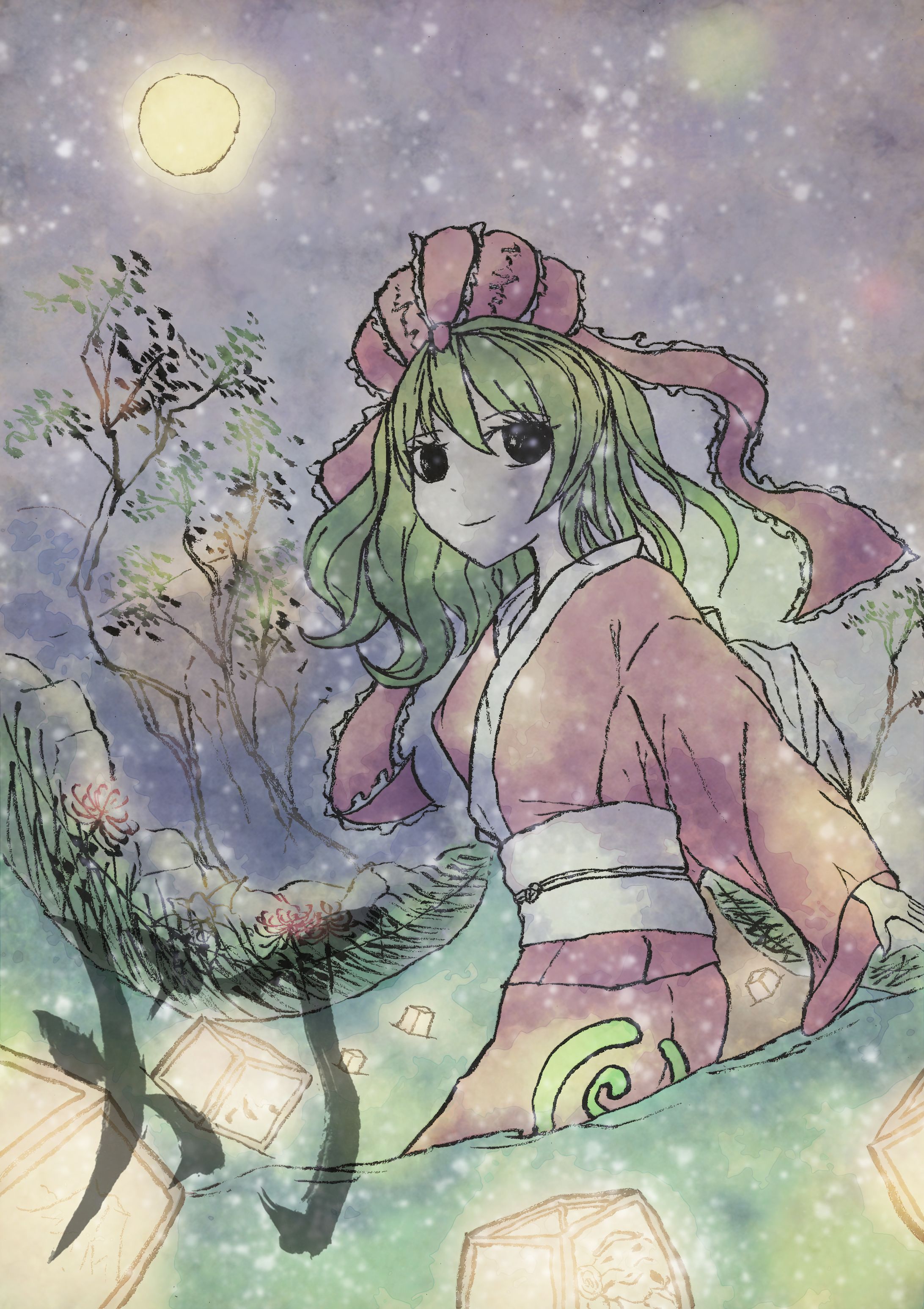 作品例：水彩（Japanesque）-1