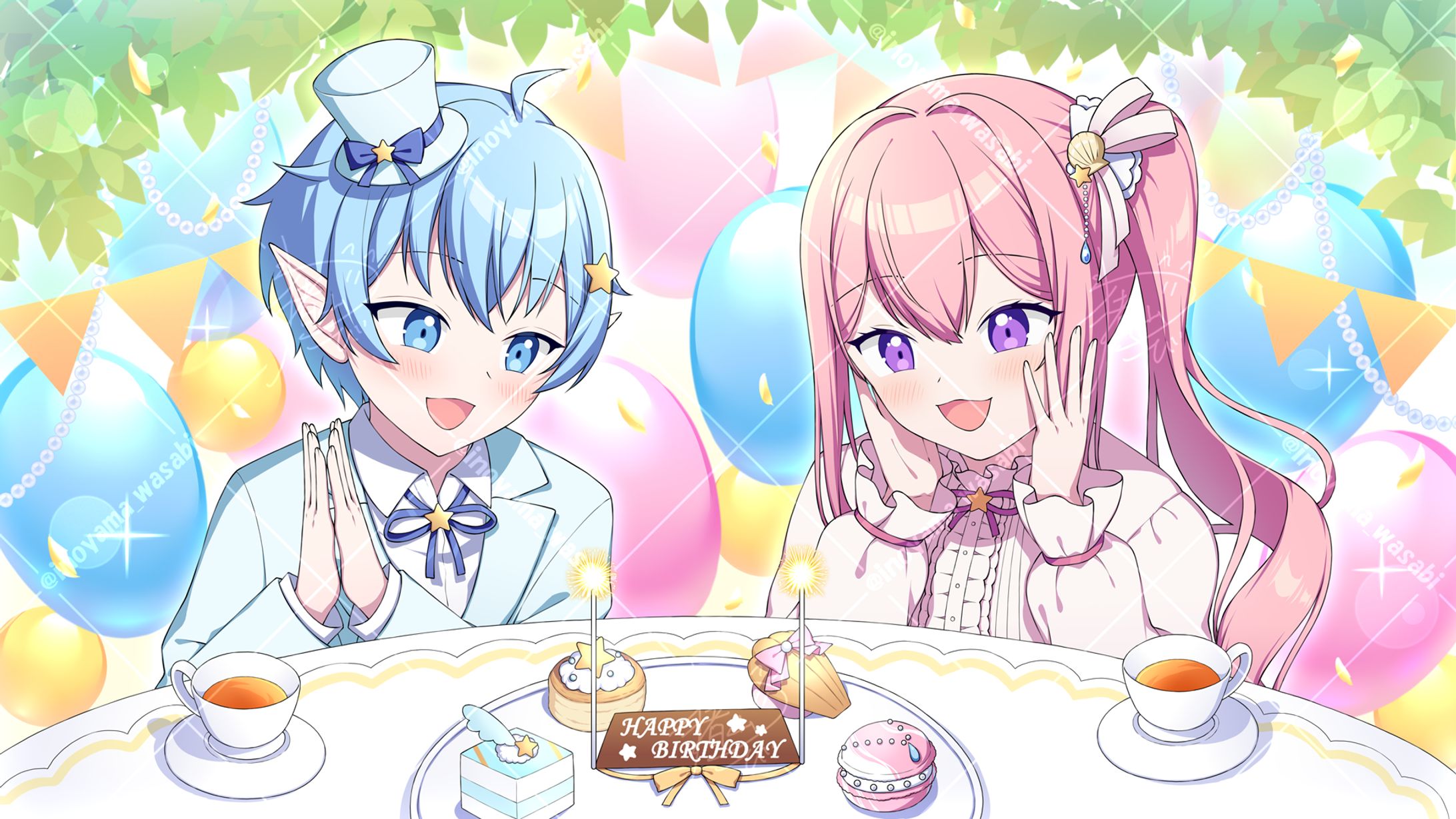 お誕生日イラスト-1