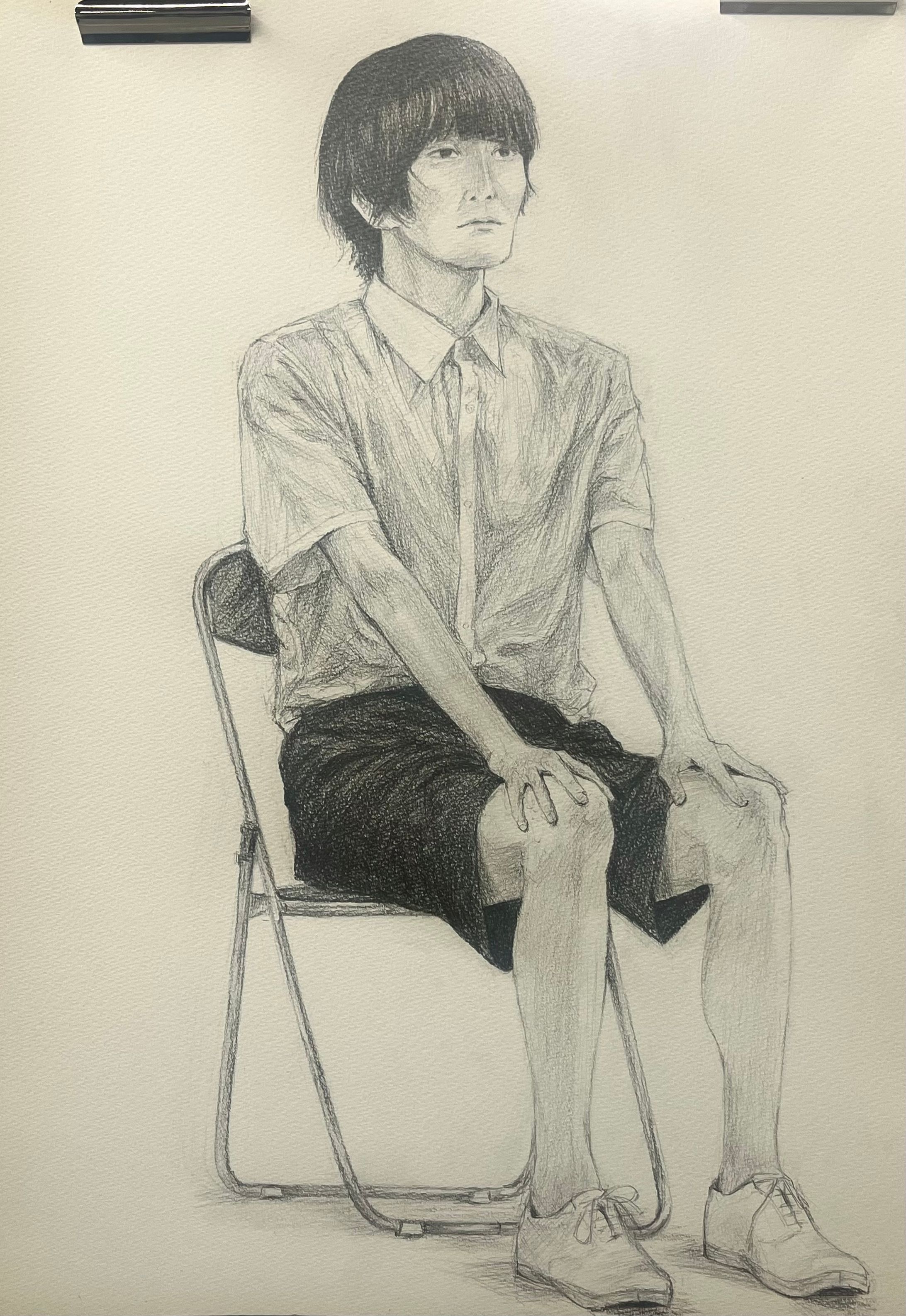 【デッサン】人物-1