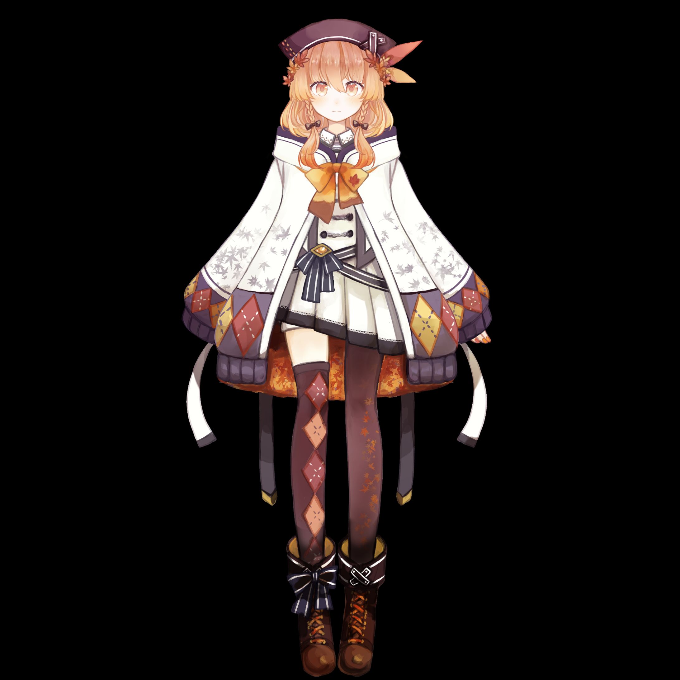 【Vtuber制作】蜂蜜 楓花さん立ち絵-1