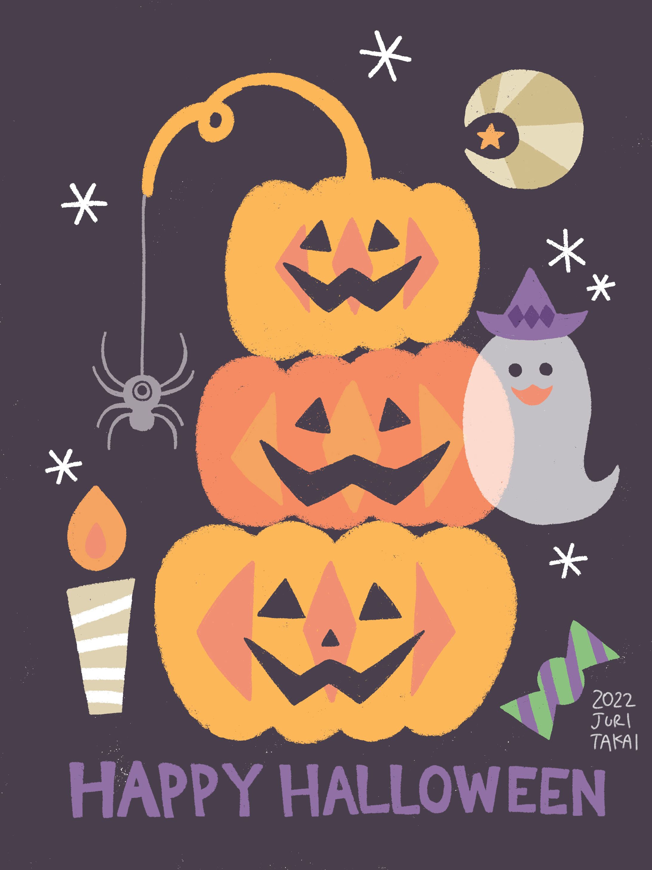 ハロウィーンのイラスト集-1