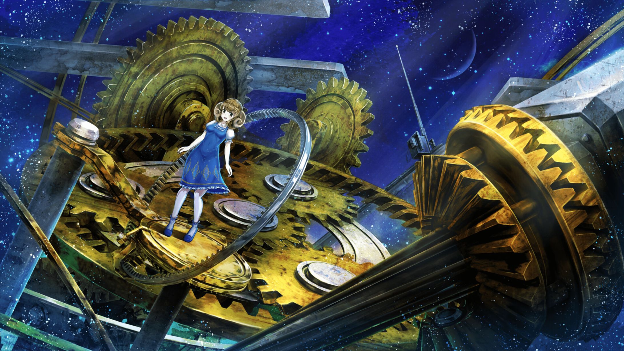 遊星歯車と少女-1