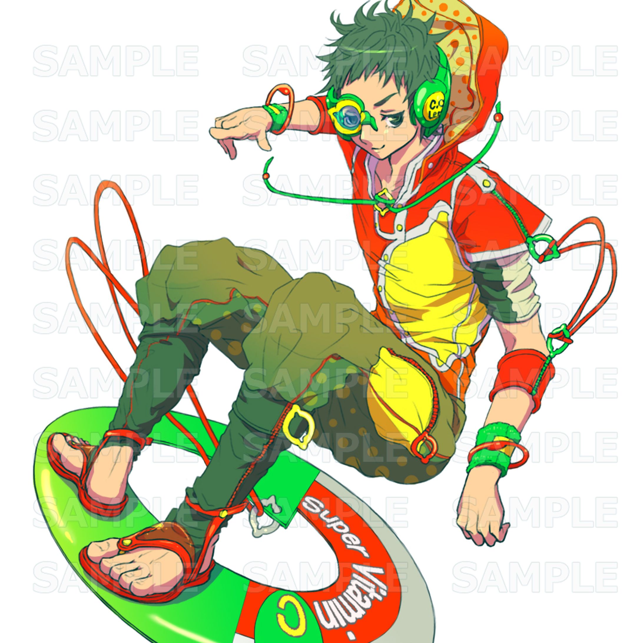 人物キャラクターデザインサンプル2-1