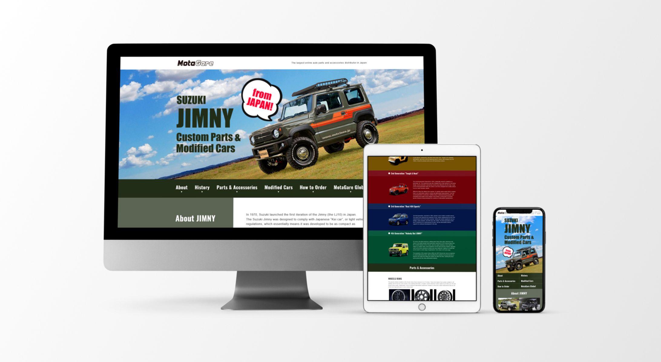 SUZUKI JIMNY - MotaGare Global ランディングページ ベースデザイン-1