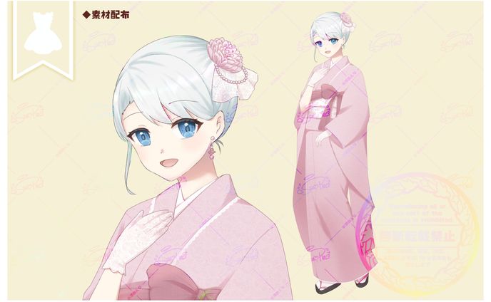 素材、衣装案作成