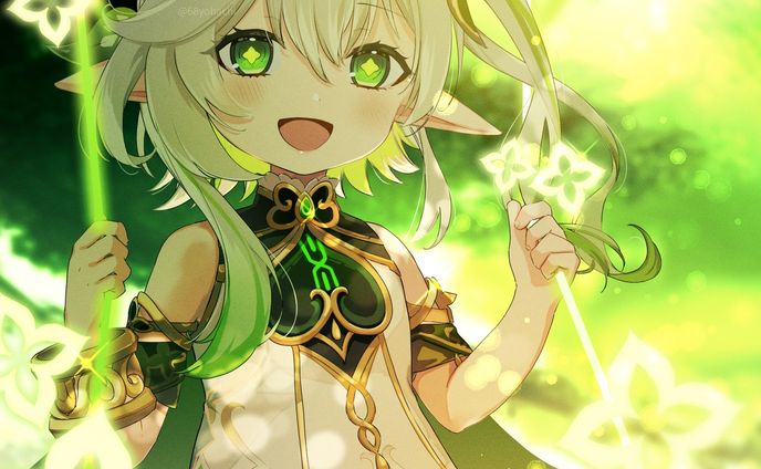 #GenshinImpact #genshin #nahida #原神 #ナヒーダ #纳西妲 #illust　#fanart #genshinfanart