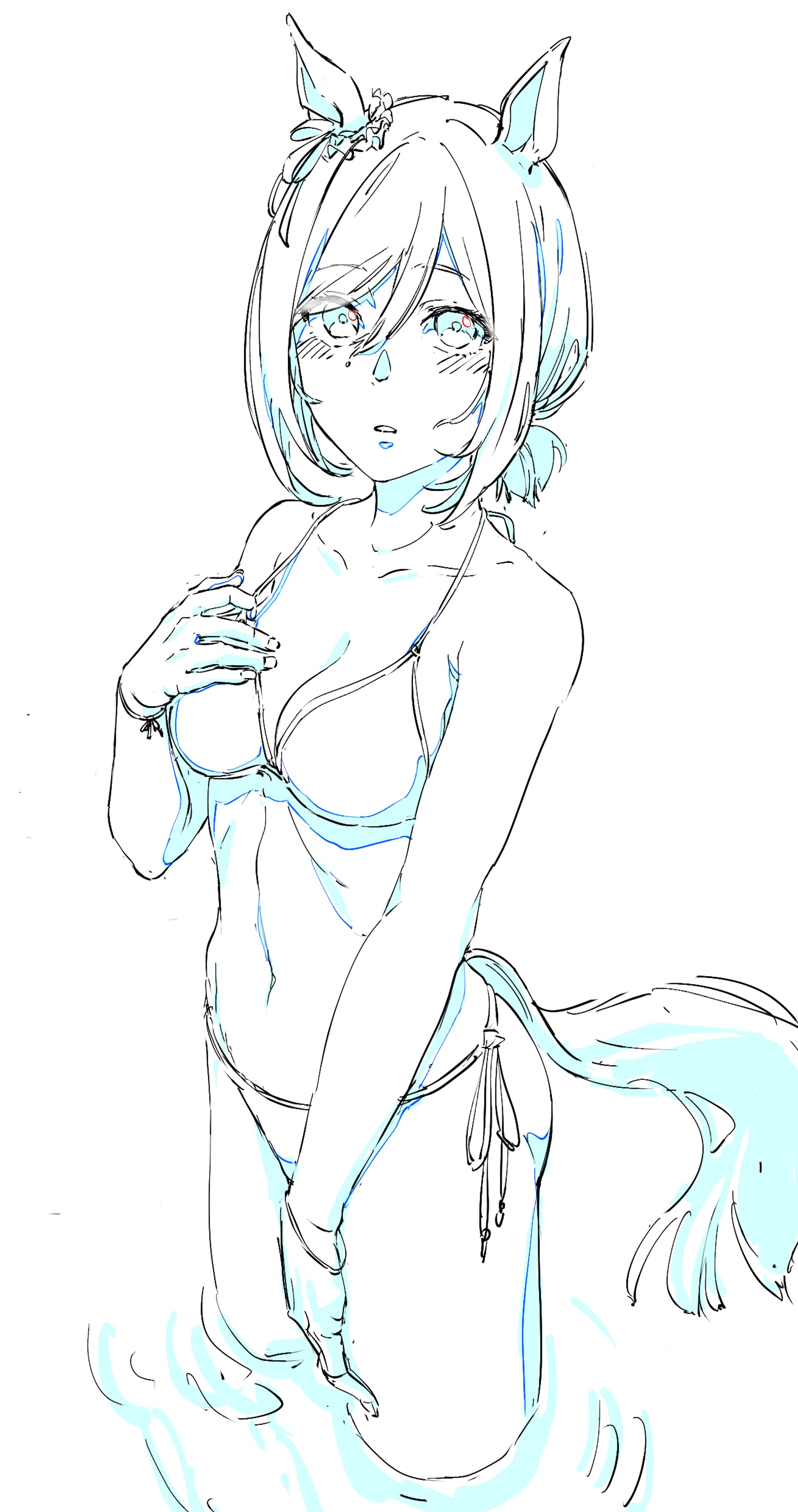 水着イラスト-1