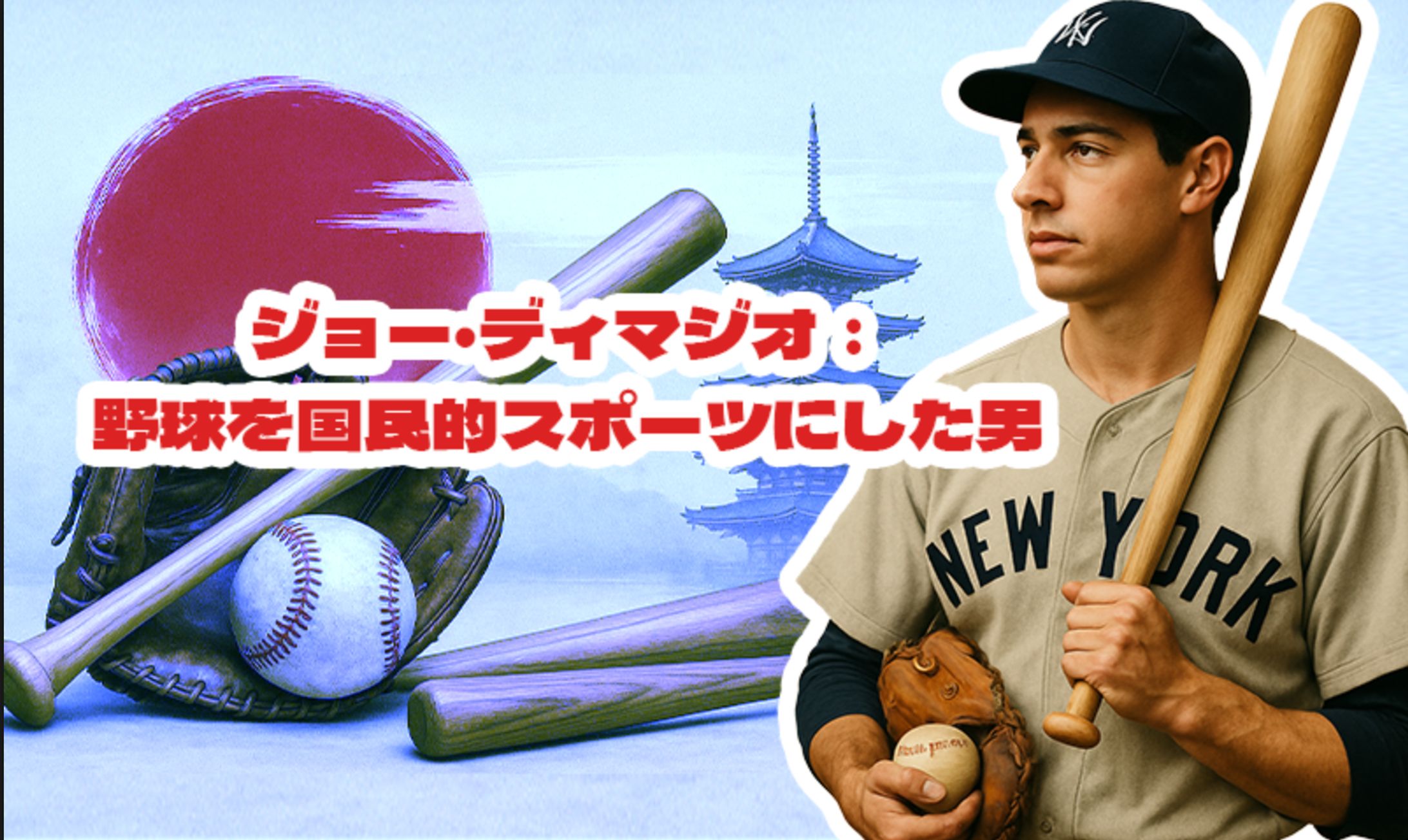 ジョー・ディマジオ：野球を人気にした男-1