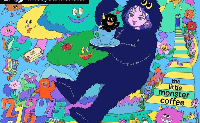 ラッキー7の7年目🎉

素敵な出会いから7年目記念イラストのご依頼をいただきました🥺💫

the little monster coffee ( @whosyourmonster )さまの記念の年をコラボイラストでお祝いさせていただけてとてもうれしいです💐

また、このイラストや7年目記念ロゴでかわいいグッズたちも一緒につくらせていただきました🙌☕️

ぜひ見てみてください〜🌼

#Repost @whosyourmonster with @make_repost
・・・
こんばんは🌆
先程ストーリーにもあげましたが、
周年を間違えると言う、
とんでもなくポンコツな間違えを
かましてしまいました😵‍💫
周年のあり方を学びました。
７周年ではなく、
6周年でしたが、
７年目突入記念として、
かわいい😍グッズをご用意しました🤭笑

６周年でも7周年でも
皆さまへの感謝は変わりません😤!! 

新グッズと共に
７年目を迎えられたらと思います🥰

よろしくお願いします🙇‍♀️

#リトルモンスターコーヒー#コーヒー#カフェ
#韓国語#英会話 
#習志野市#京成津田沼#船橋#千葉カフェ#カフェ巡り #カフェ部 #thelittlemonstercoffee #onlinelessons #일본 #카페 #치바  #cafehopping #cafe #cafestagram 
#スペシャリティコーヒー #cafe #onlineclass #한국어 #bts #specialtycoffee #exo