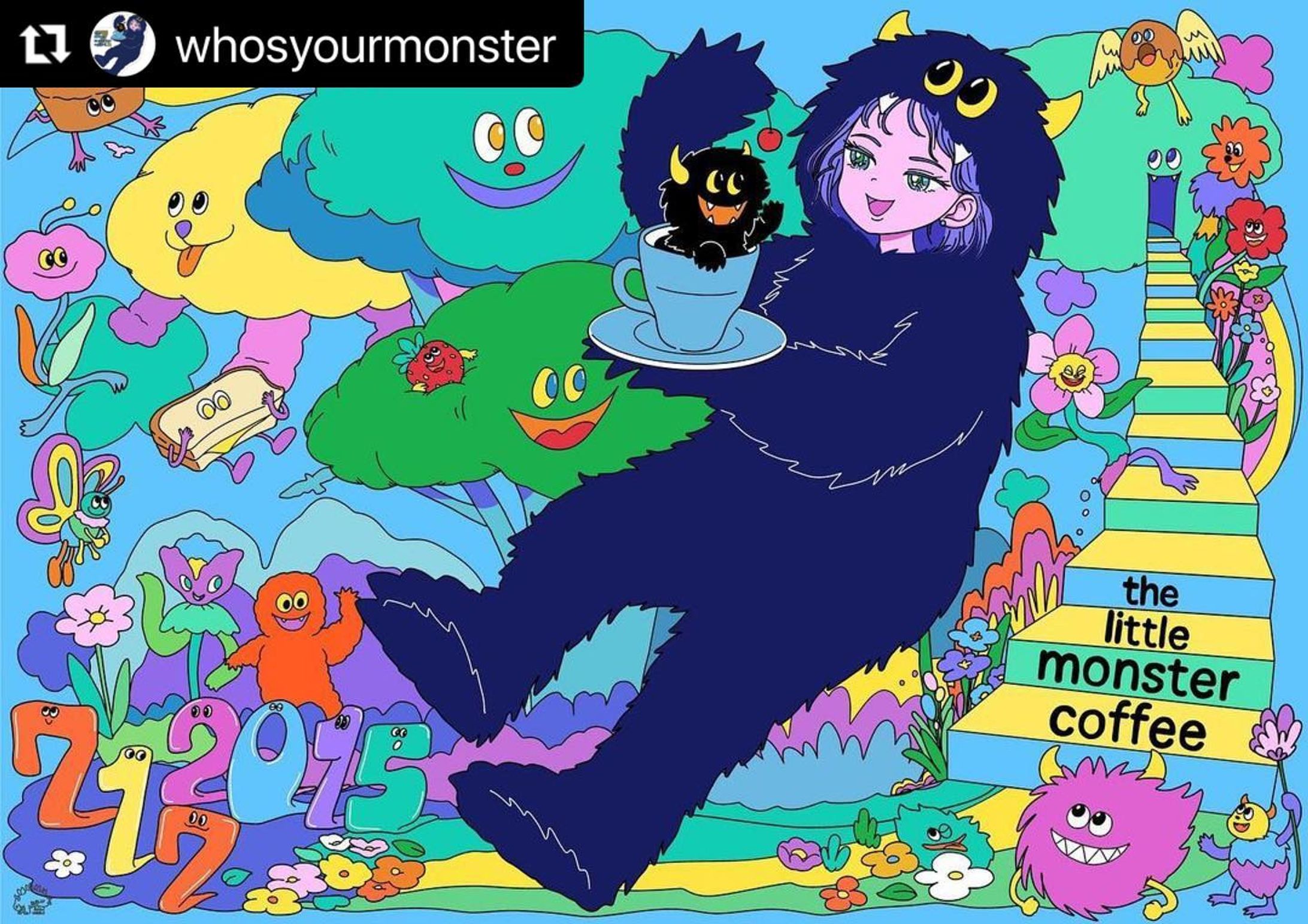 ラッキー7の7年目🎉

素敵な出会いから7年目記念イラストのご依頼をいただきました🥺💫

the little monster coffee ( @whosyourmonster )さまの記念の年をコラボイラストでお祝いさせていただけてとてもうれしいです💐

また、このイラストや7年目記念ロゴでかわいいグッズたちも一緒につくらせていただきました🙌☕️

ぜひ見てみてください〜🌼

#Repost @whosyourmonster with @make_repost
・・・
こんばんは🌆
先程ストーリーにもあげましたが、
周年を間違えると言う、
とんでもなくポンコツな間違えを
かましてしまいました😵‍💫
周年のあり方を学びました。
７周年ではなく、
6周年でしたが、
７年目突入記念として、
かわいい😍グッズをご用意しました🤭笑

６周年でも7周年でも
皆さまへの感謝は変わりません😤!! 

新グッズと共に
７年目を迎えられたらと思います🥰

よろしくお願いします🙇‍♀️

#リトルモンスターコーヒー#コーヒー#カフェ
#韓国語#英会話 
#習志野市#京成津田沼#船橋#千葉カフェ#カフェ巡り #カフェ部 #thelittlemonstercoffee #onlinelessons #일본 #카페 #치바  #cafehopping #cafe #cafestagram 
#スペシャリティコーヒー #cafe #onlineclass #한국어 #bts #specialtycoffee #exo-1