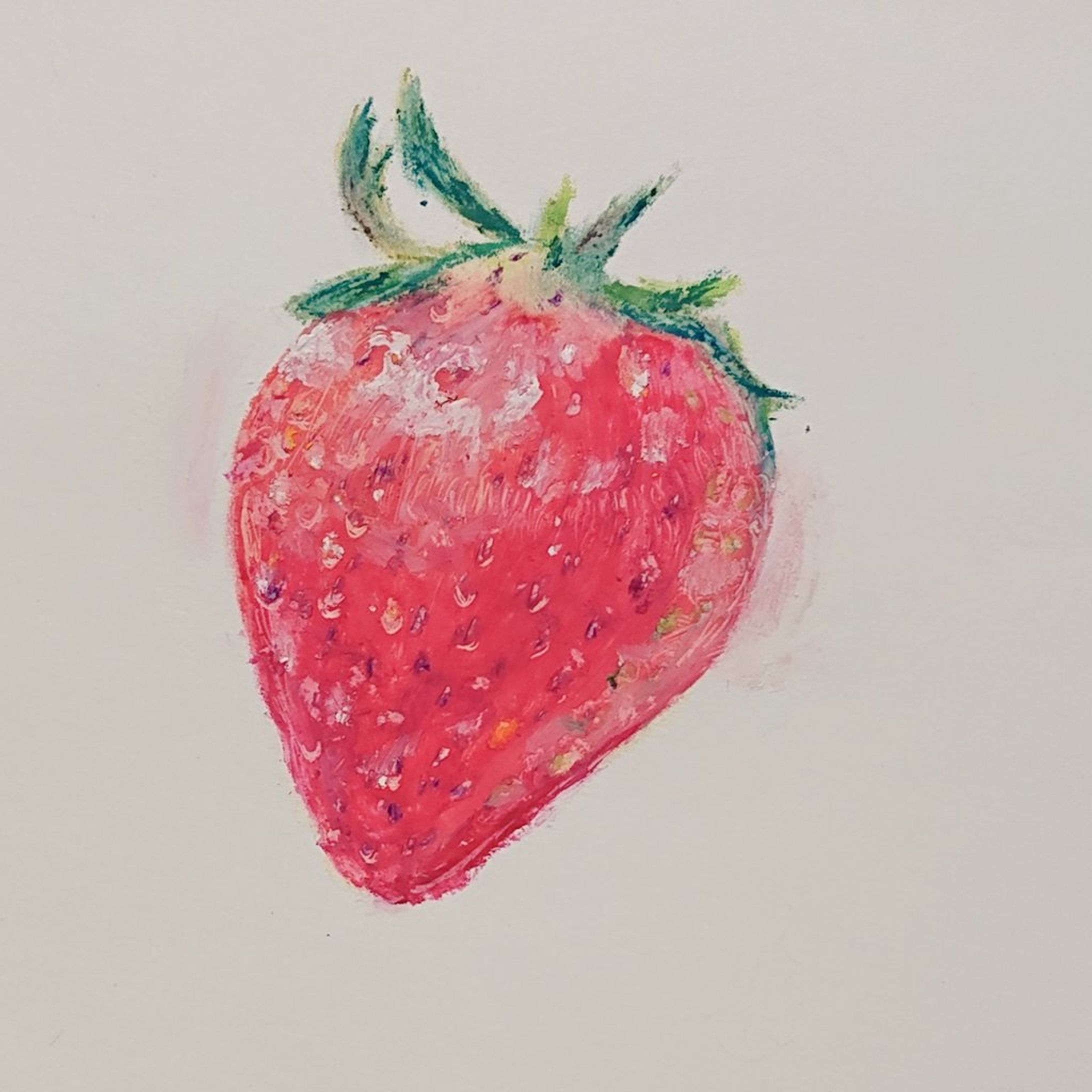 模写　いちご-1