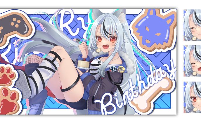 誕生日イラスト￤RinaRy様
