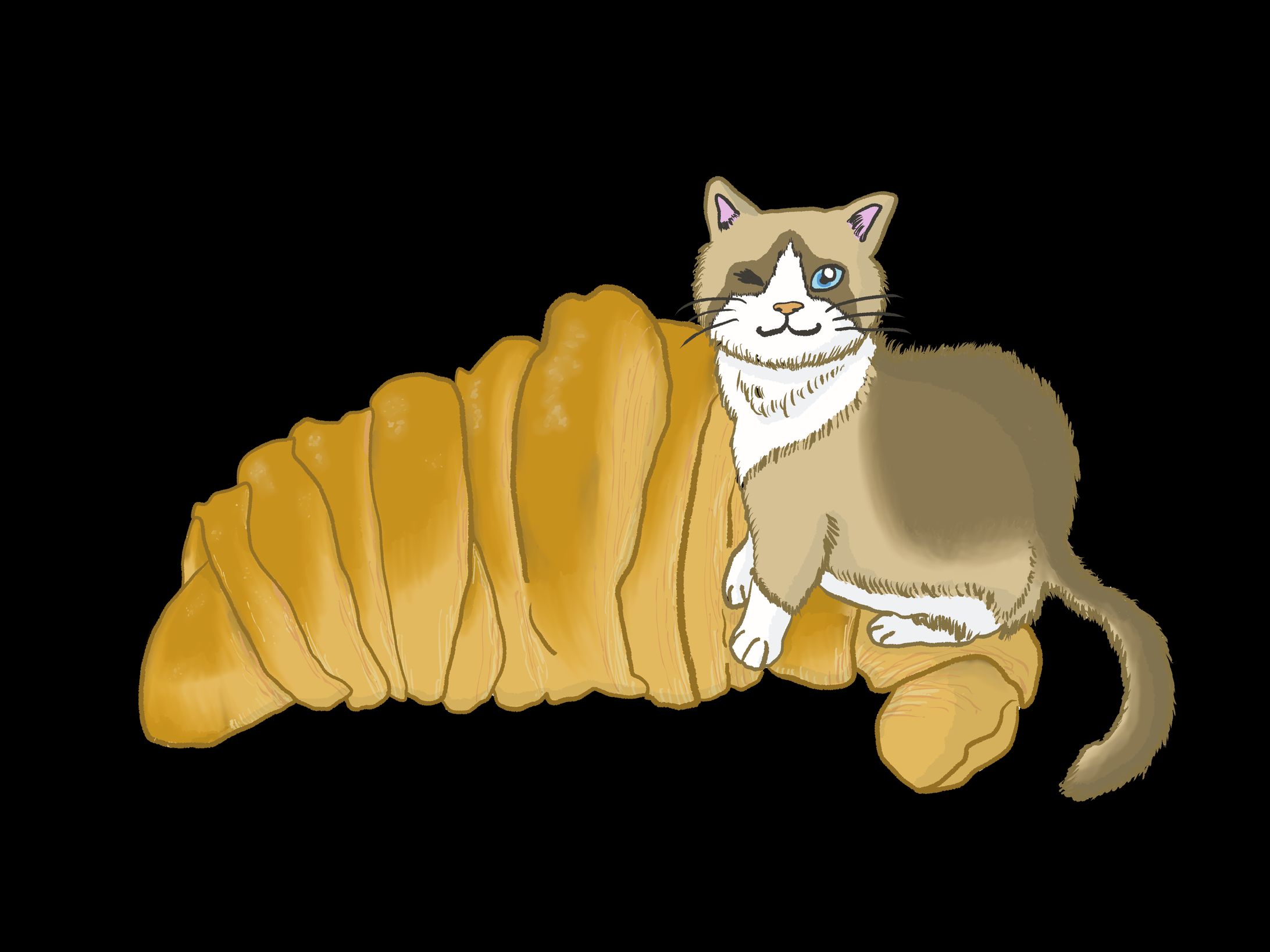 クロワッサンにゃんこ-1