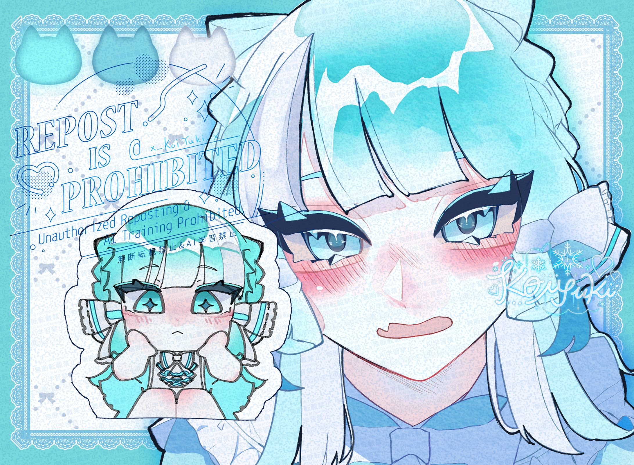 ‎〖創作/ゆず〗　(Skeb Smple)-1