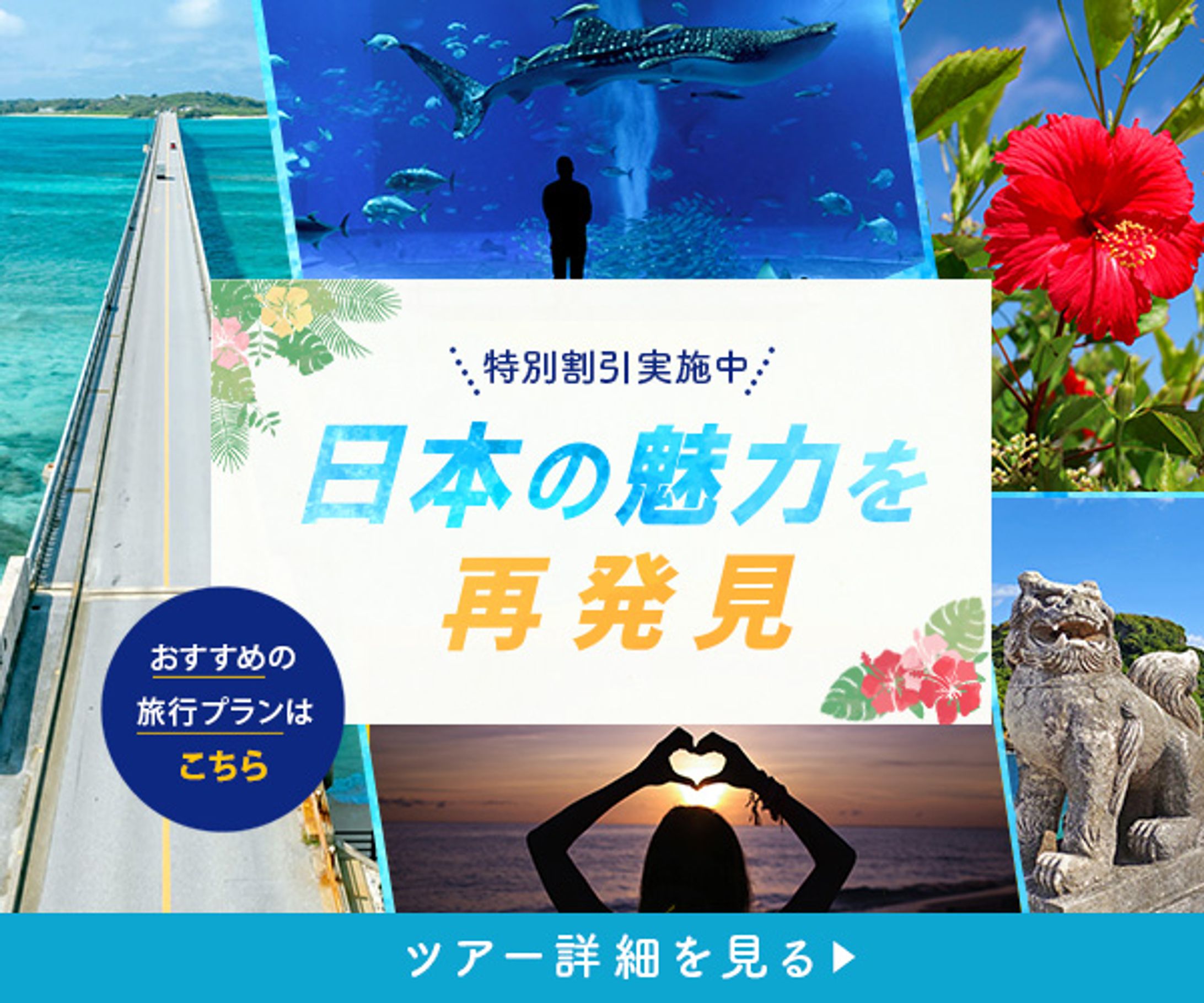 バナー：国内旅行ツアーのPR -1