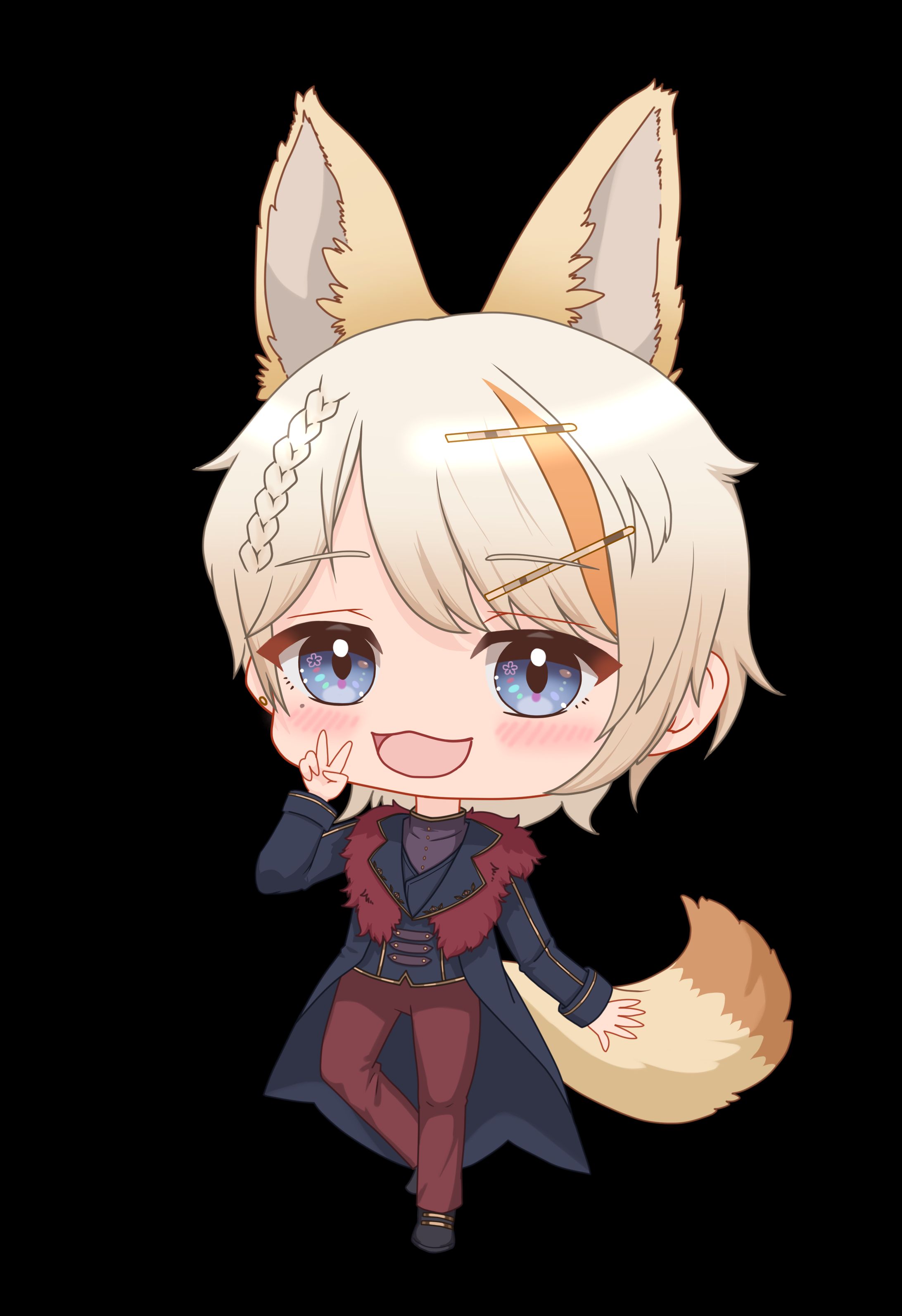 待機画面アニメーション用SDキャラ-1