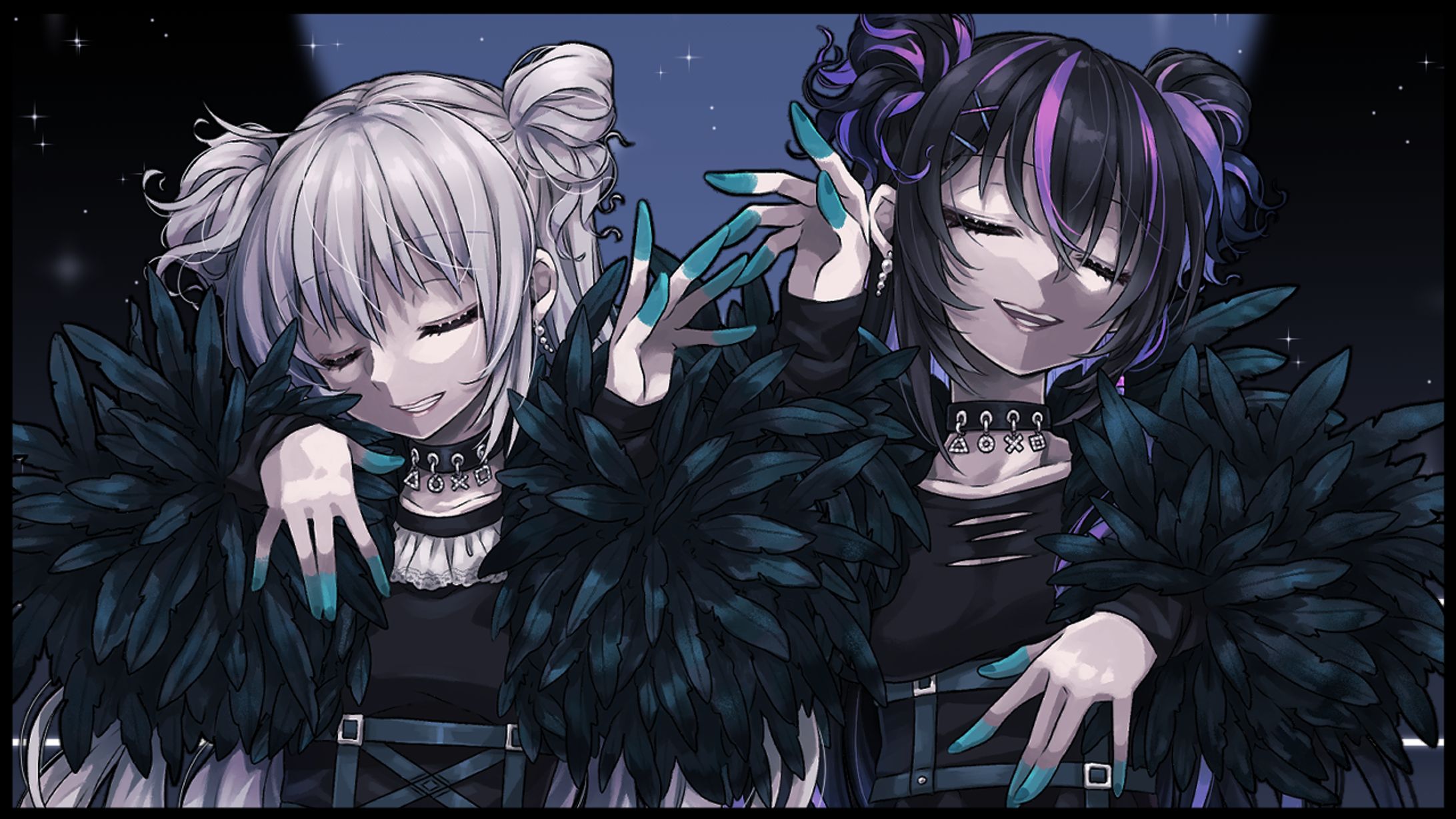 香鳴ハノン/UzuMe✦POPSONG歌ってみた用イラスト-1