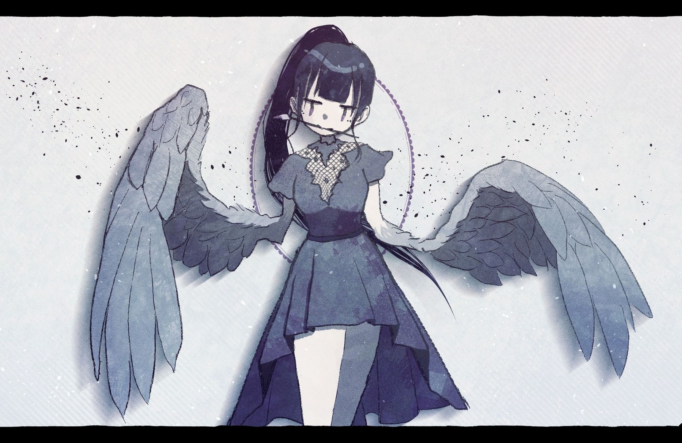 『利き手縛り』イラストコンテスト佳作-1