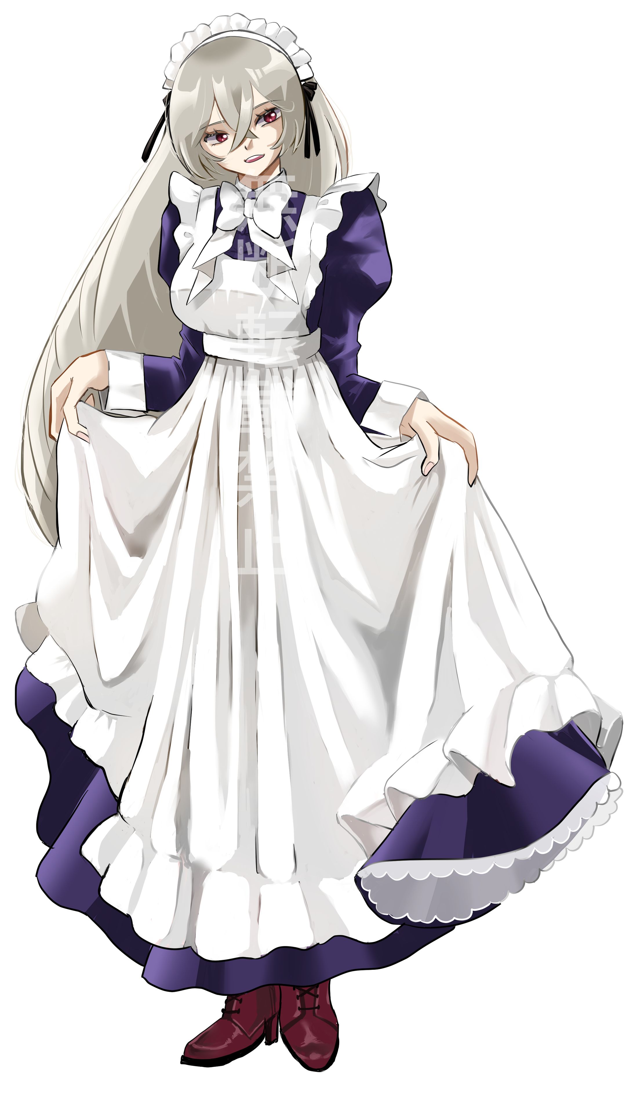 立ち絵【メイド服】-1