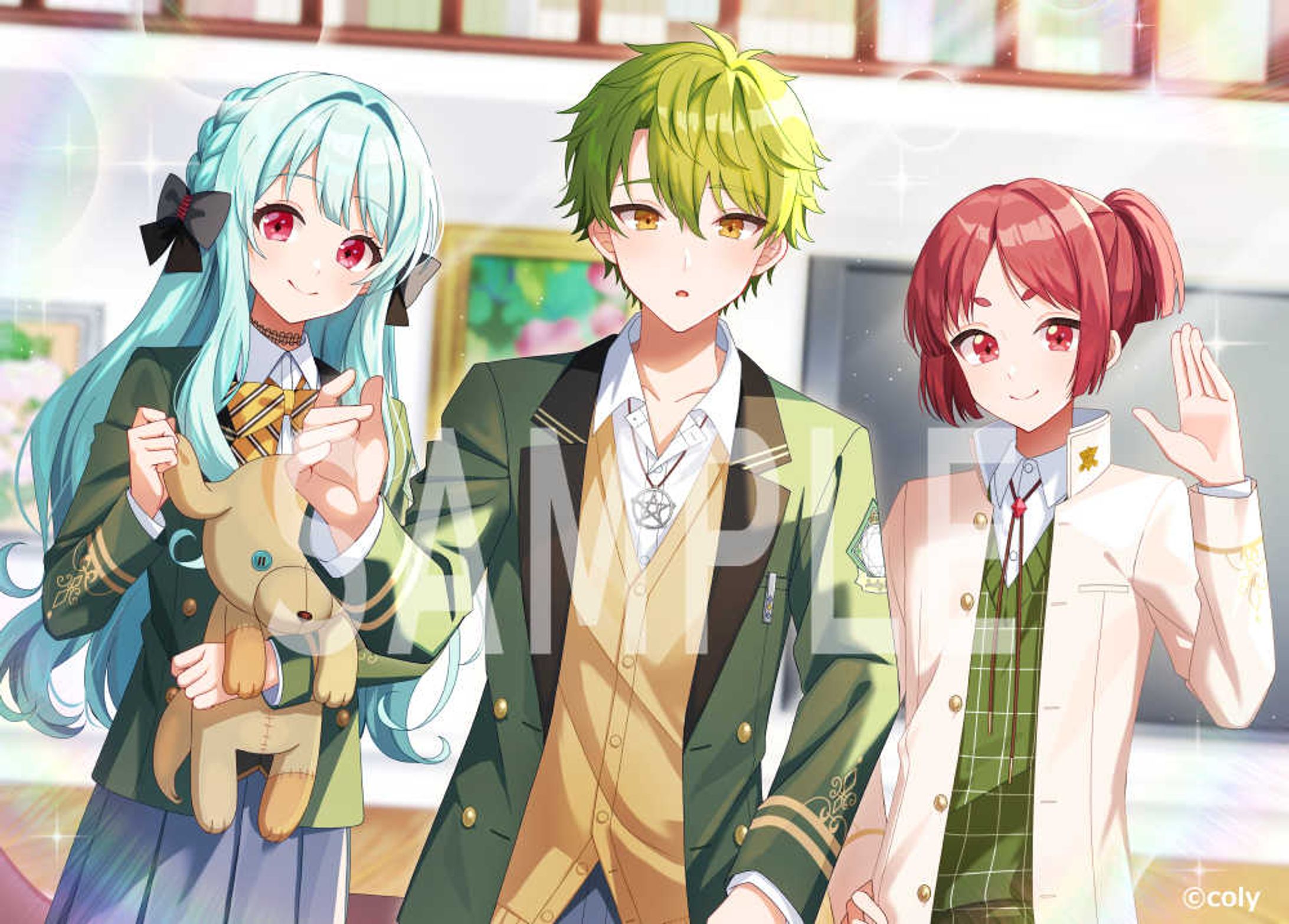 株式会社coly様『オンエア！』オリジナルASMRジャケットイラスト-1