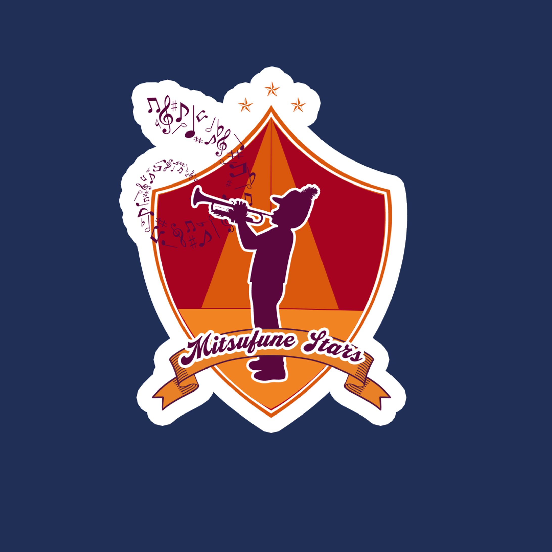 ロゴ「マーチングバンド」