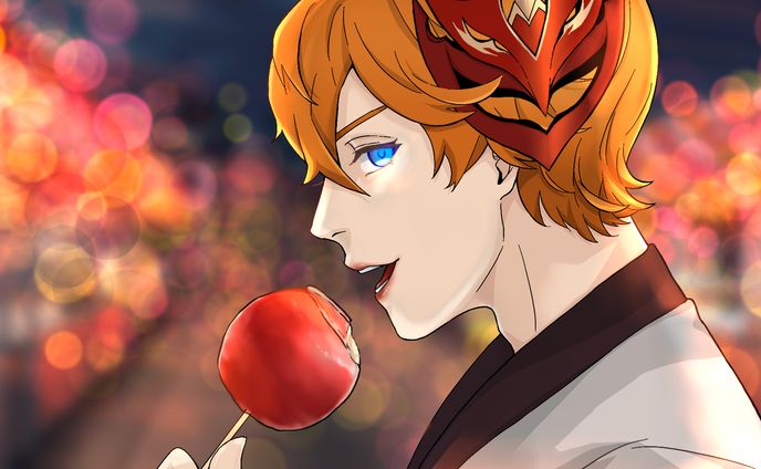 原神 タルタリヤ 夏祭り