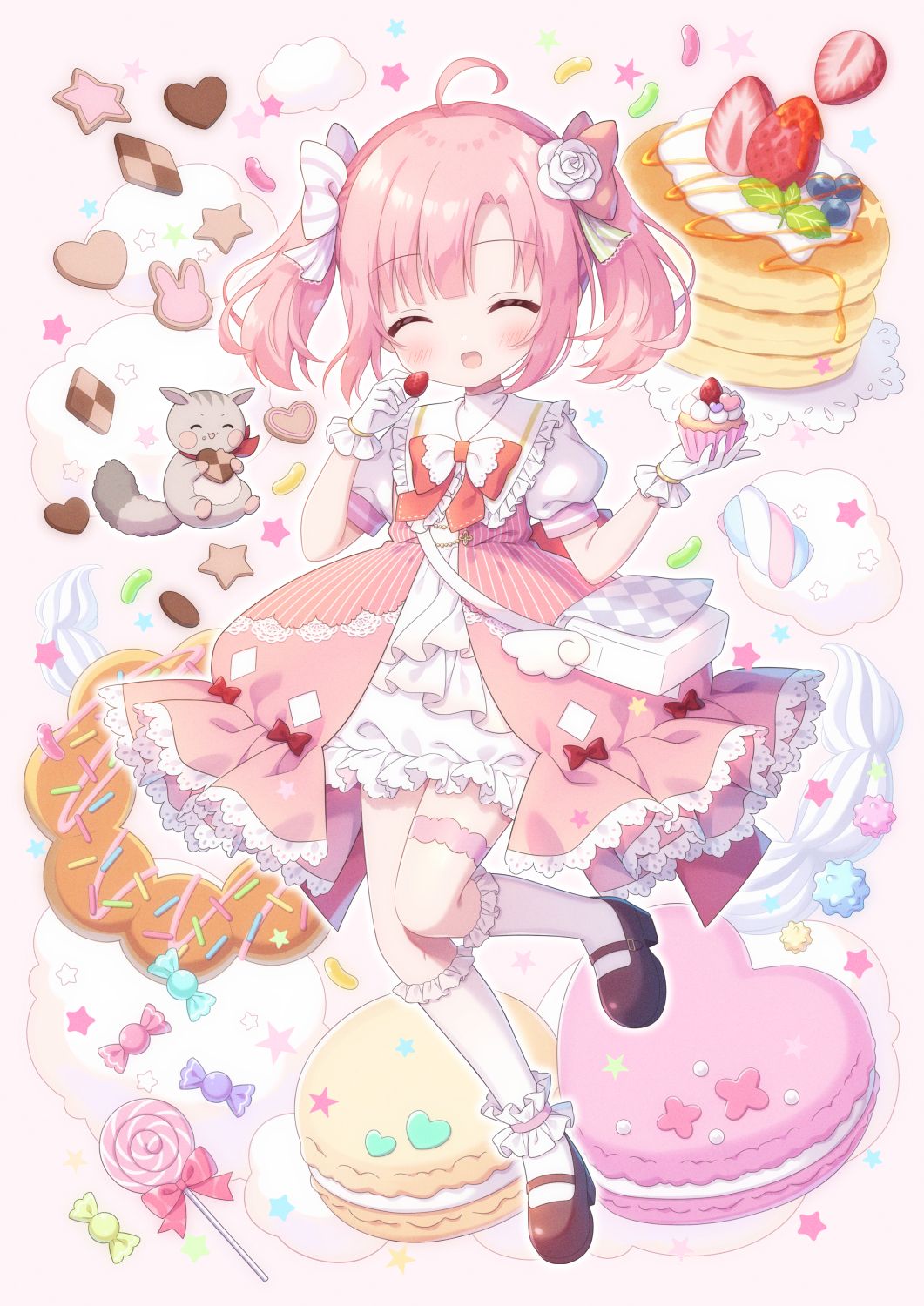 Vtuber】桃寝ゆのり様イラスト