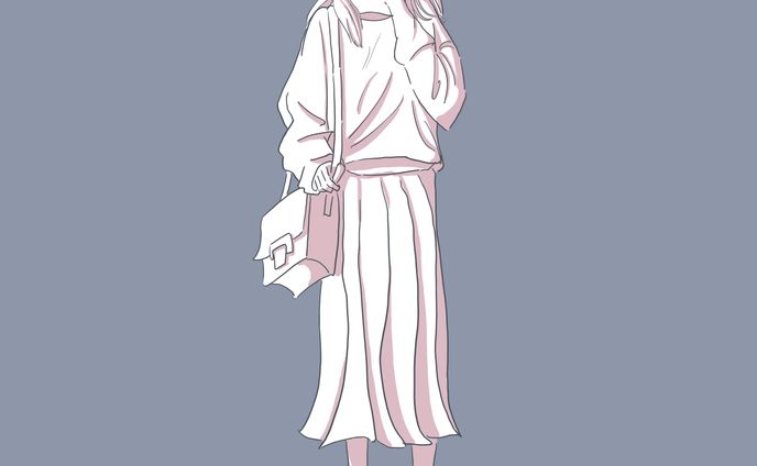 ベレー帽の子