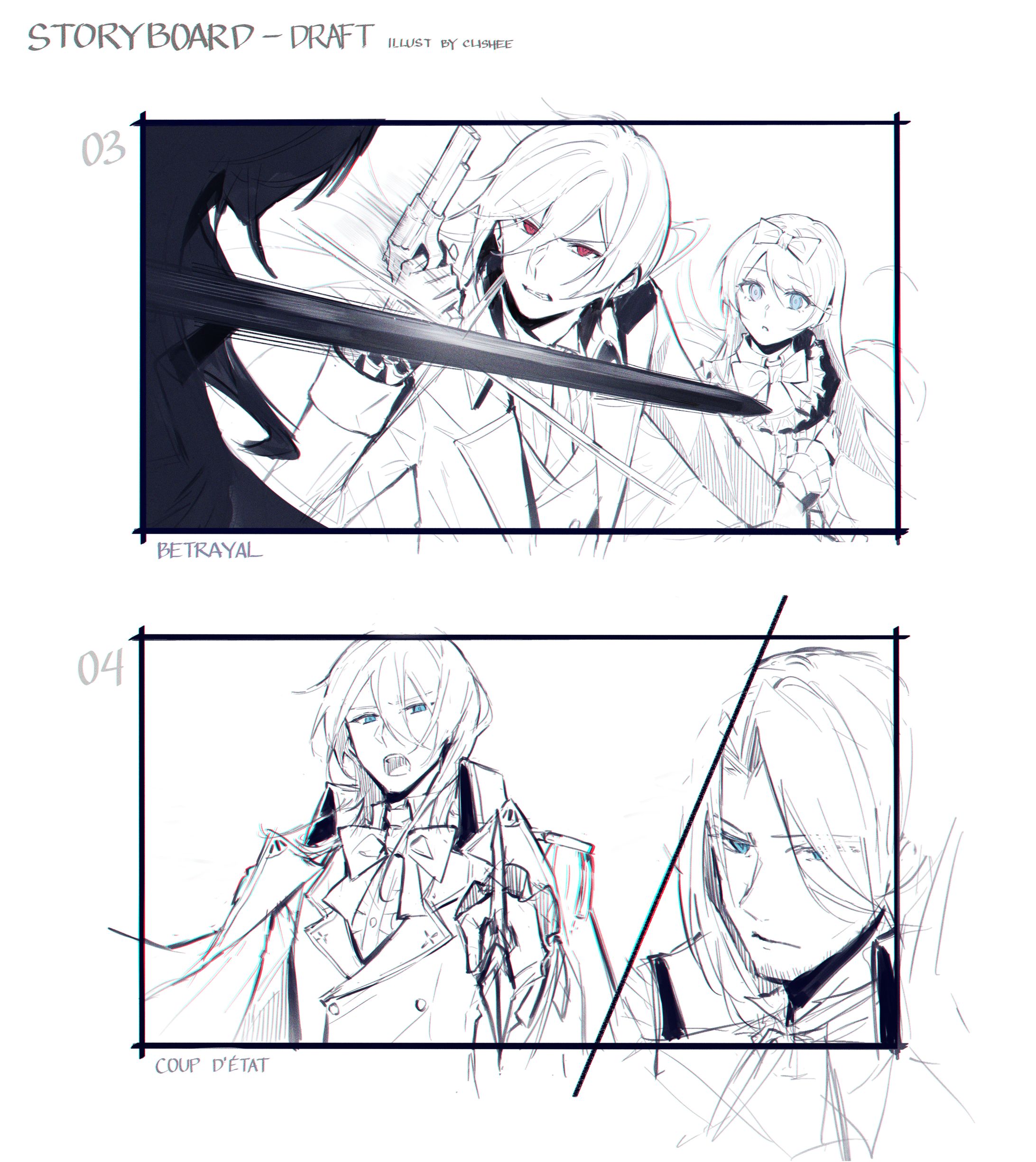 Cleansketch/Lineart works-1
