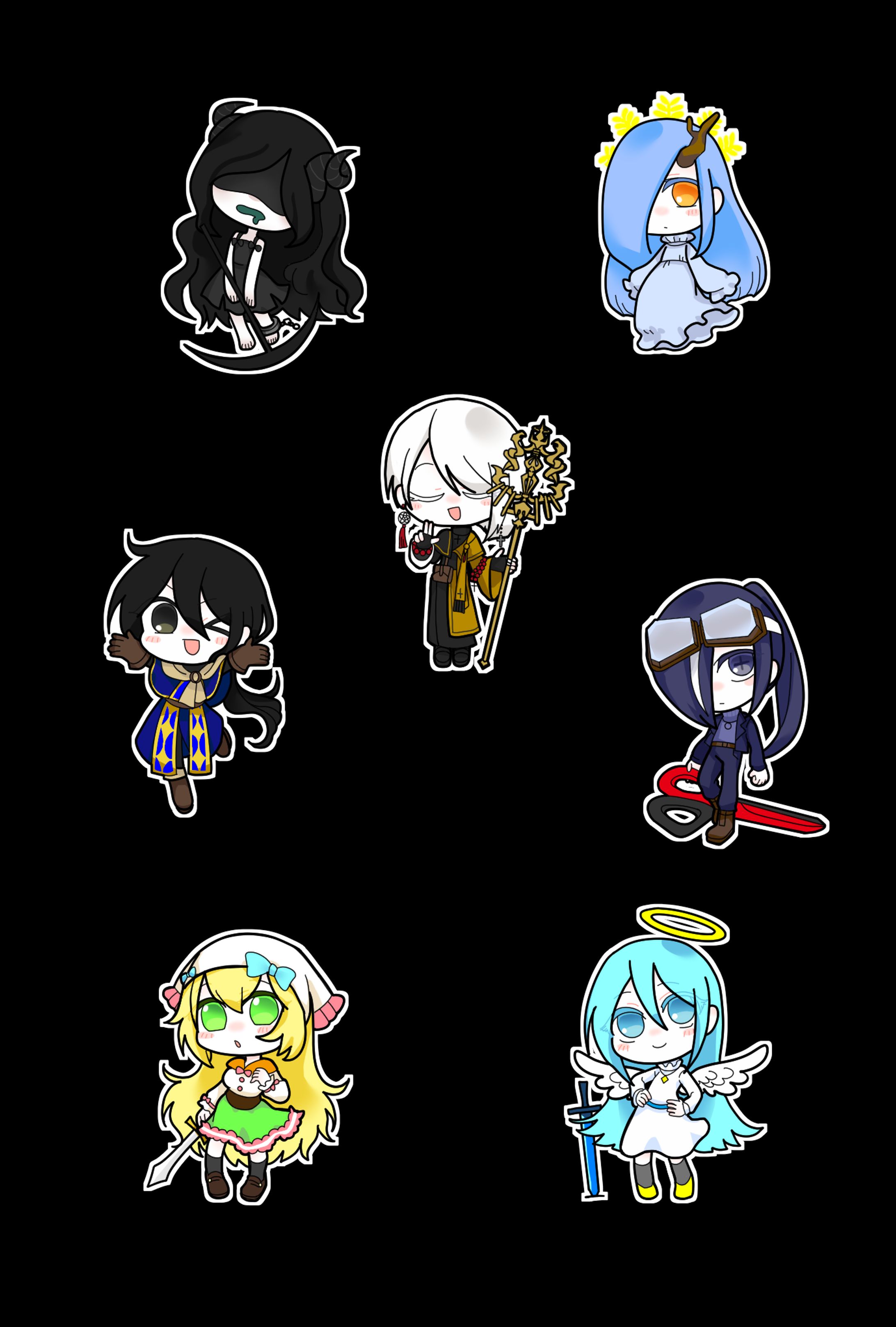 SKIMAご依頼品ミニキャラ-1