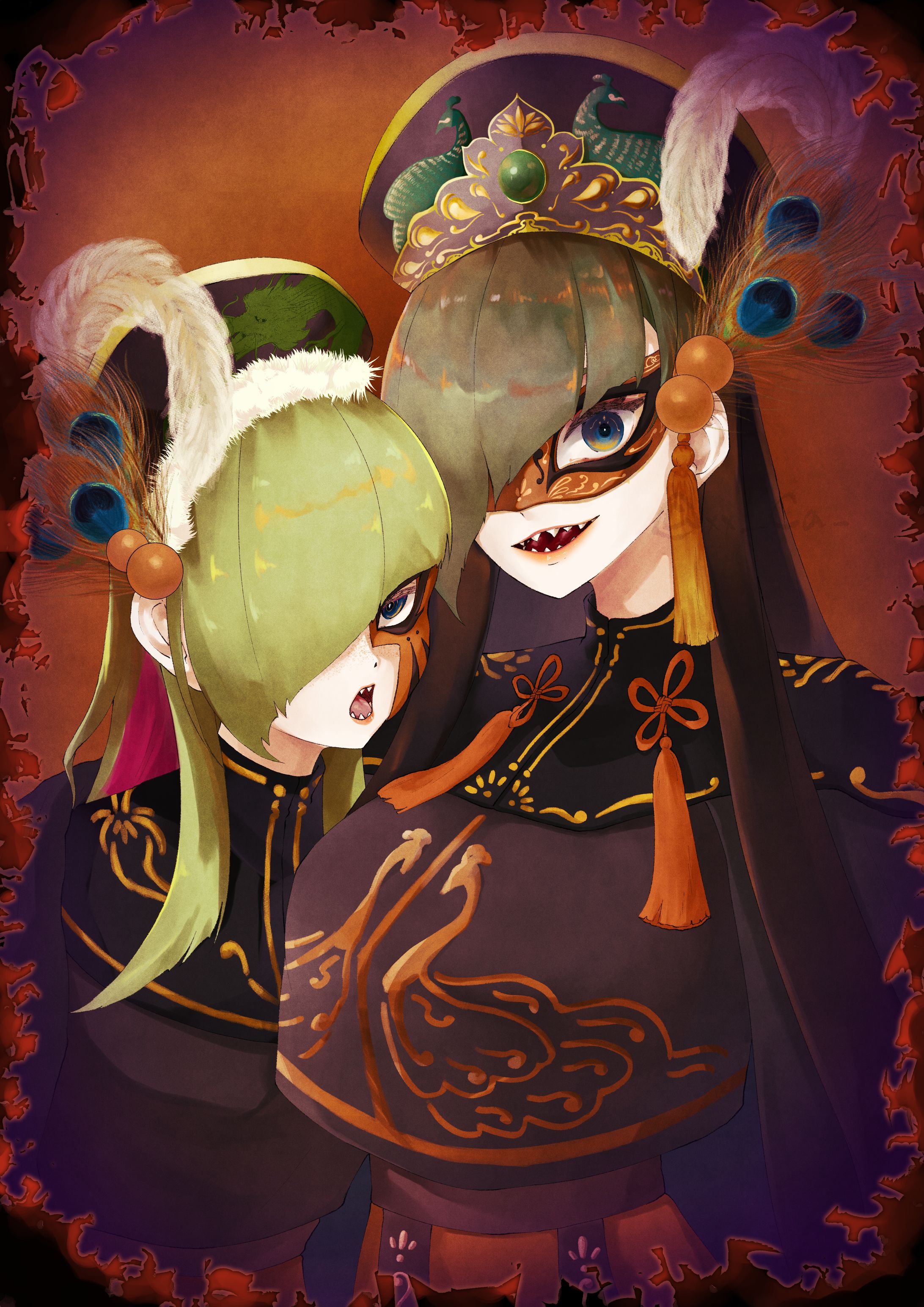 We are the leads of the masquerade!-1
